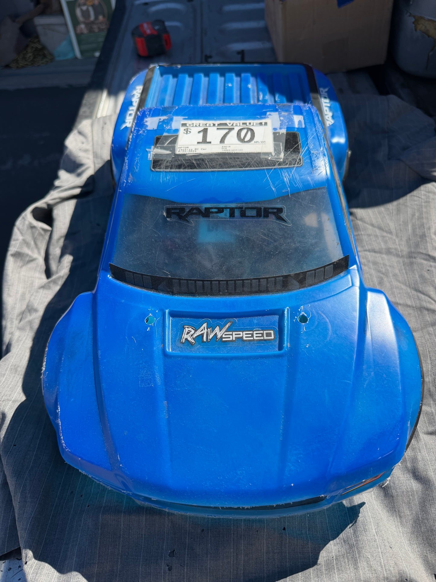 Raw Speed max speed stadium Radio Controlled truck. …