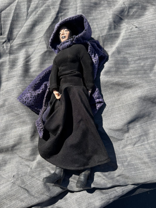 Star Wars Jedi  Knight. Female Jedi. Purple outfit loose out of box. Face with freckles…