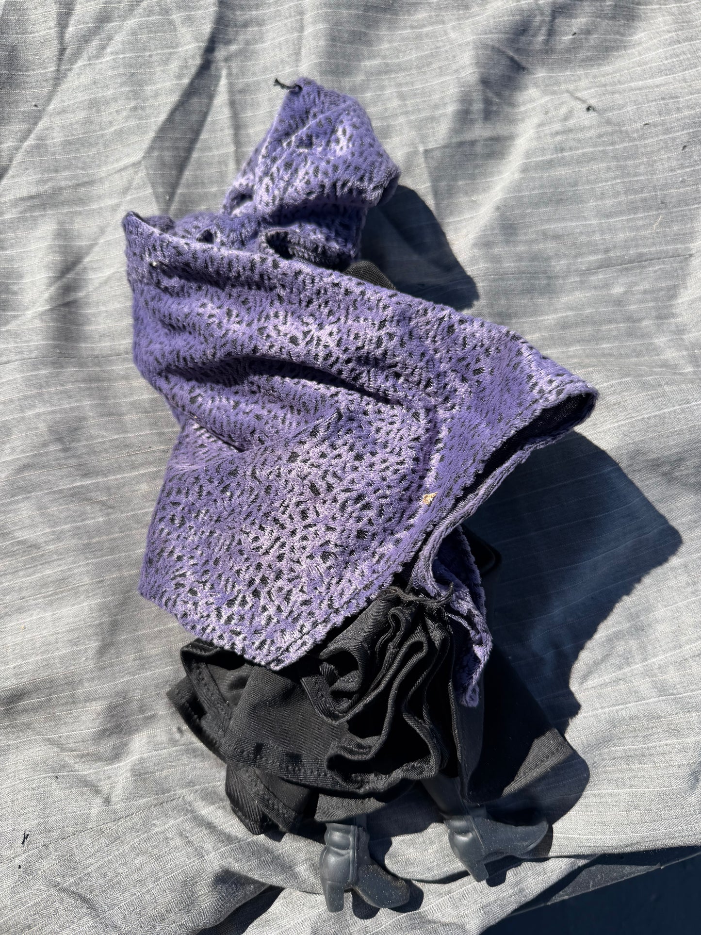 Star Wars Jedi  Knight. Female Jedi. Purple outfit loose out of box. Face with freckles…