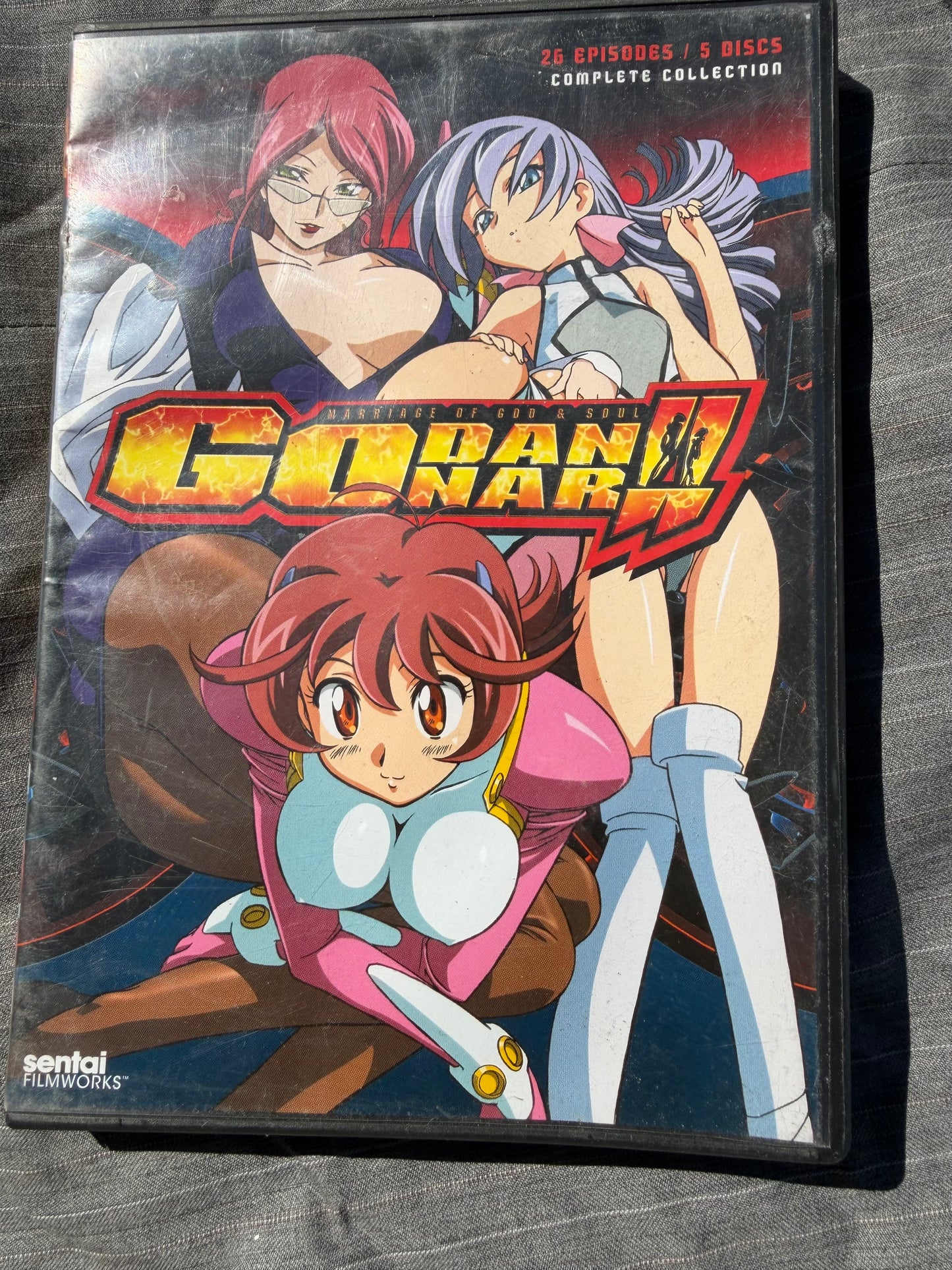 GoDannar anime animated movie series Complete Series 5 DVDs…