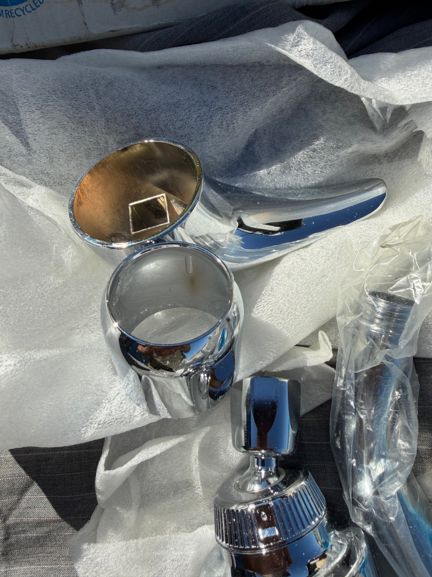 Kohler shower trim Croalais part # T15872-4K-CP. Crome finish bagged contractor supply new in bags …