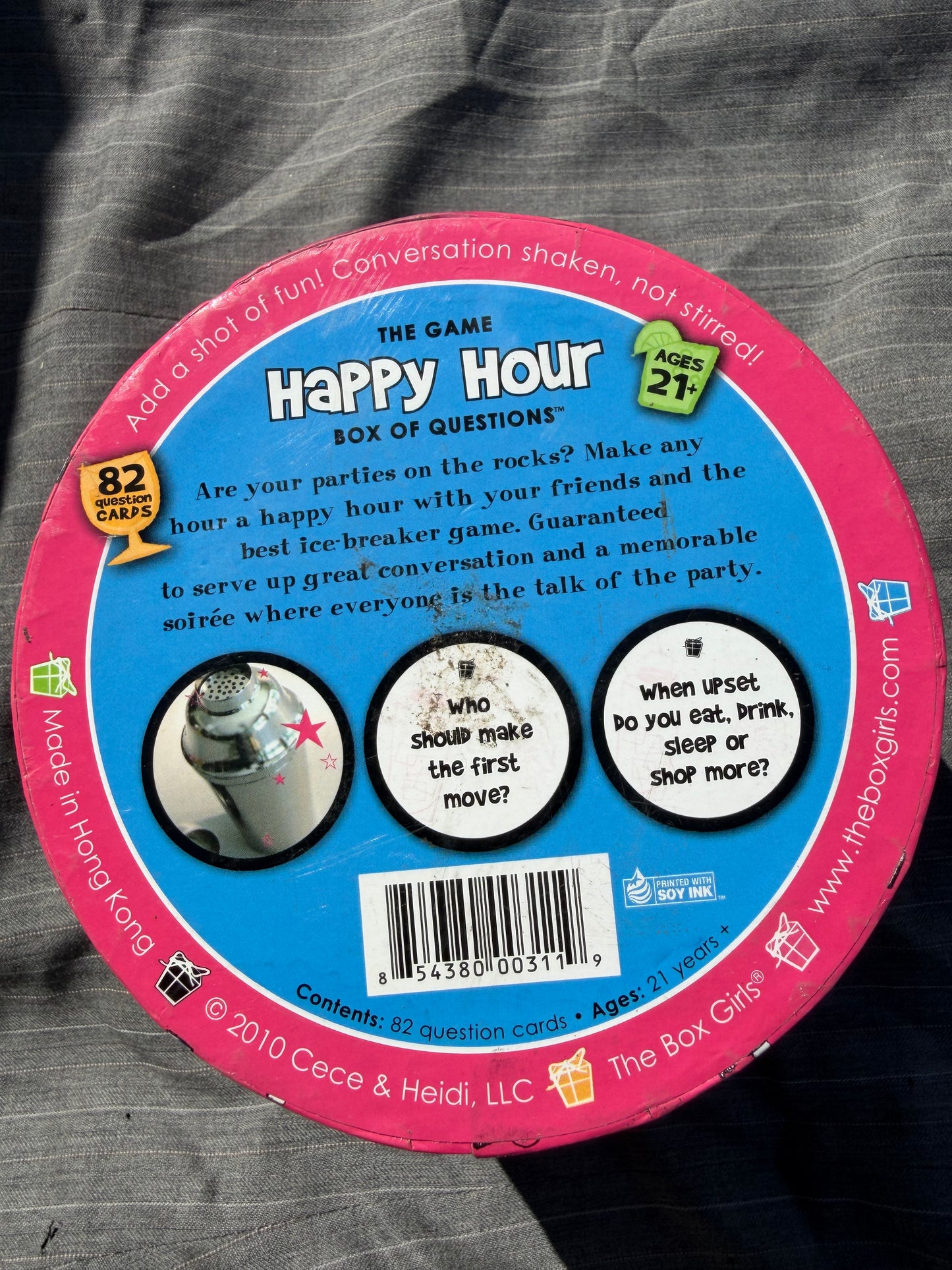 Adult Game HappyHour adult Questions About life new 21+new…