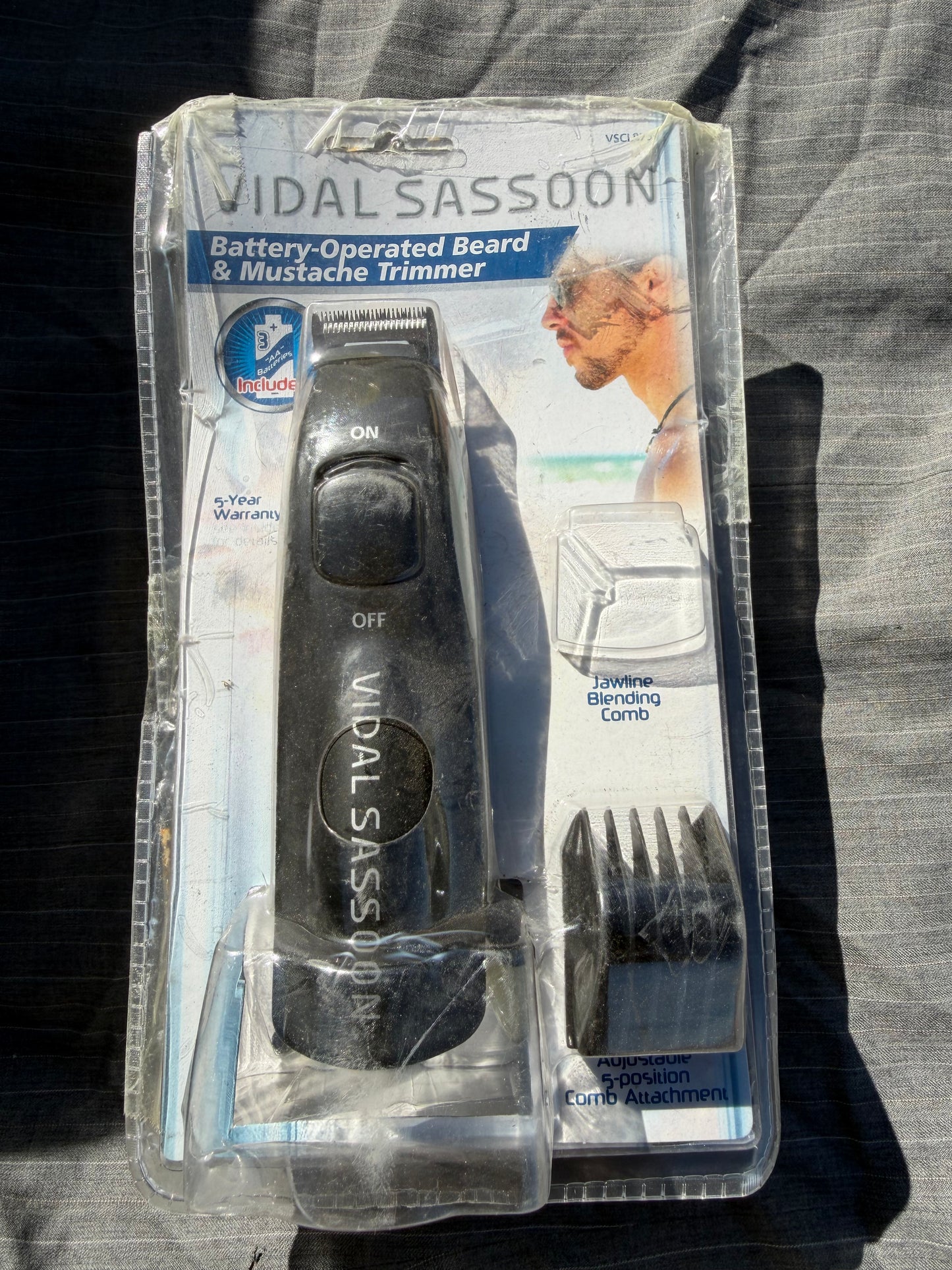 Vidal Sassoon beard and mustache trimmers new missing one part …