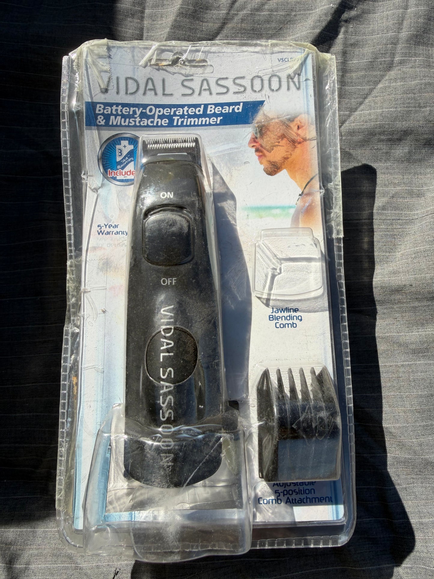 Vidal Sassoon beard and mustache trimmers new missing one part …