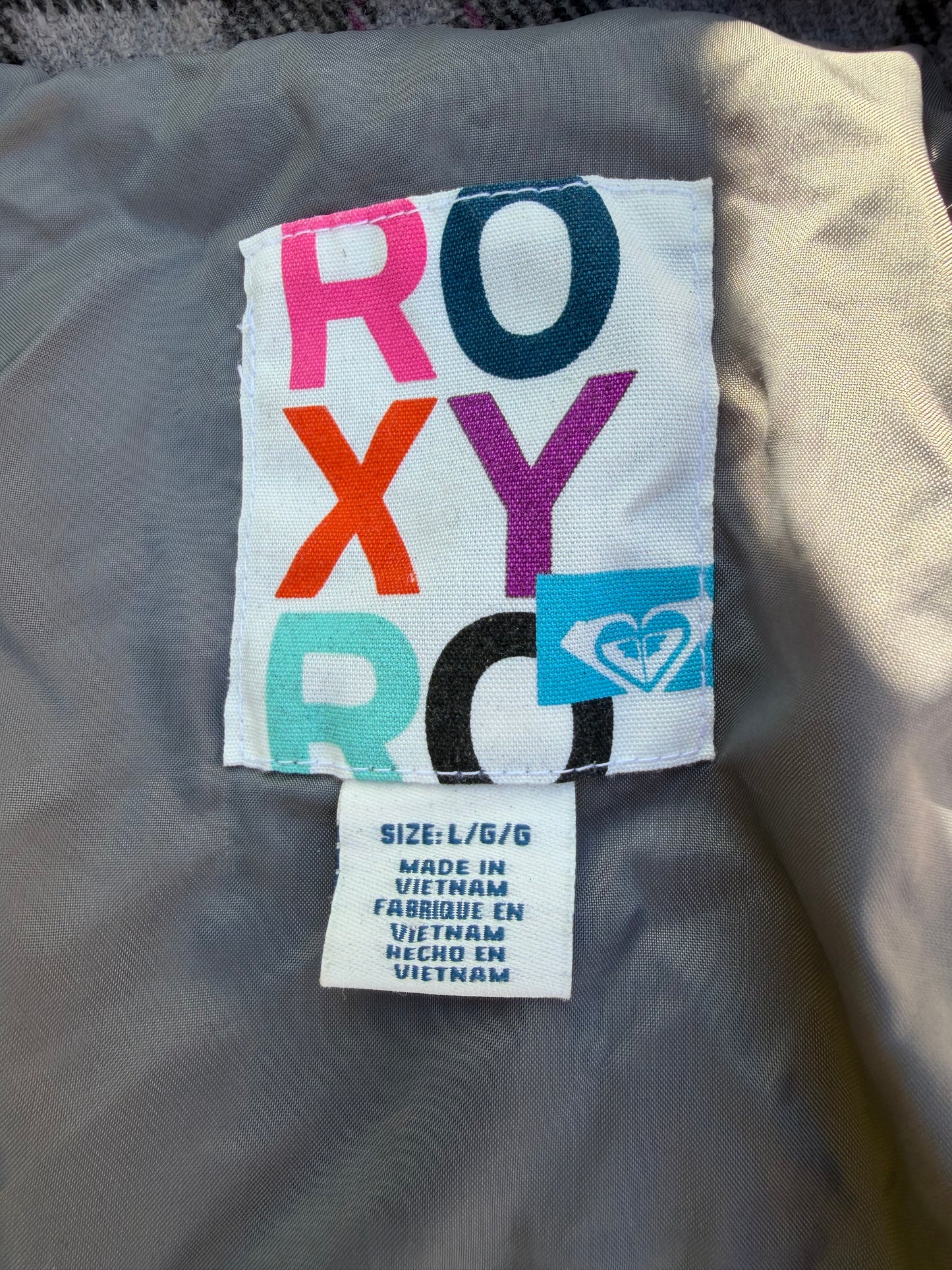 Roxy clothing line ladies full coat size Large button up coat …