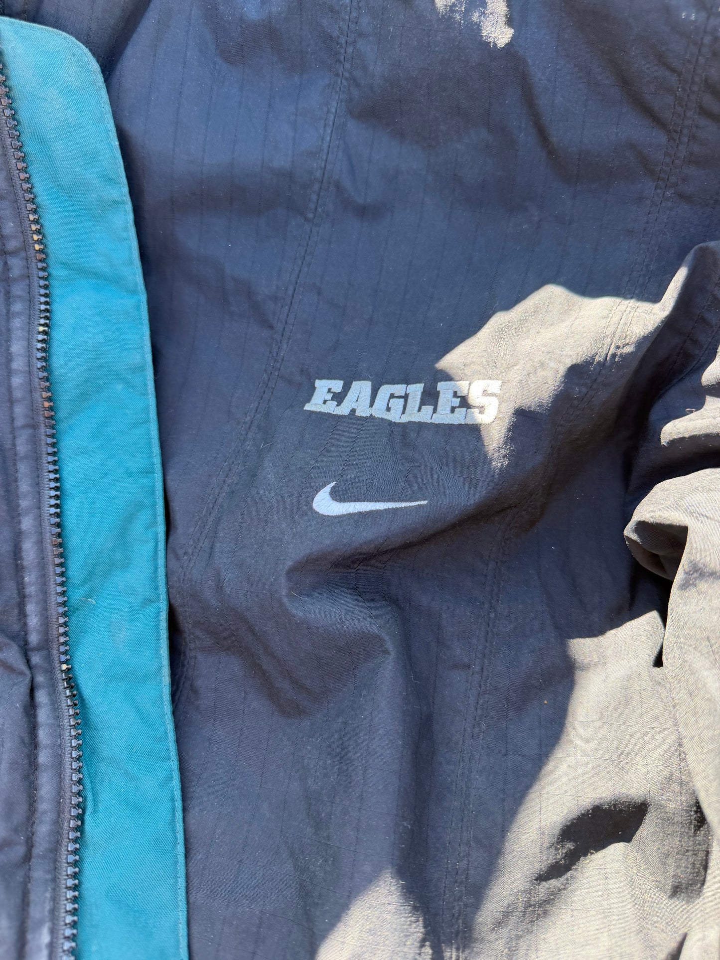 NFL. Football team coat by Nike  Eagles team coat winter coat with official logos not been worn …