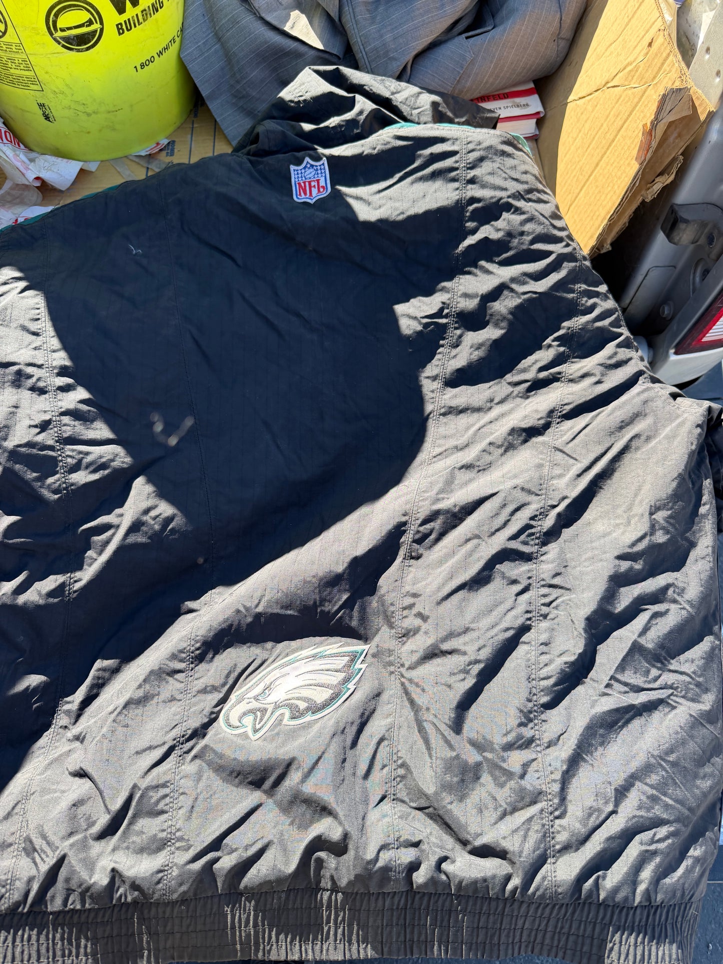 NFL. Football team coat by Nike  Eagles team coat winter coat with official logos not been worn …