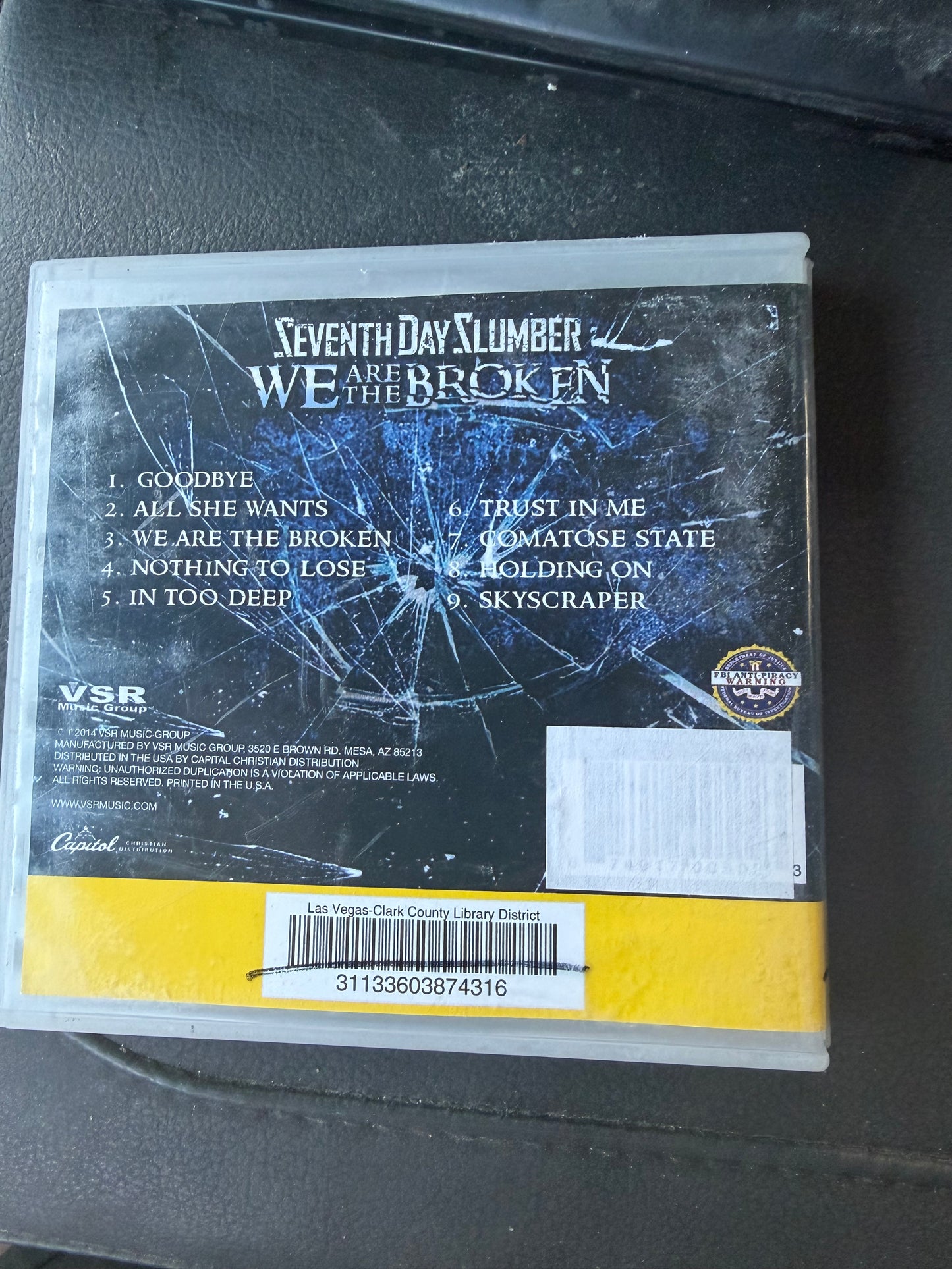 Seventh Day Slumber we are the Broken music cd-rom from the band audio recording music…