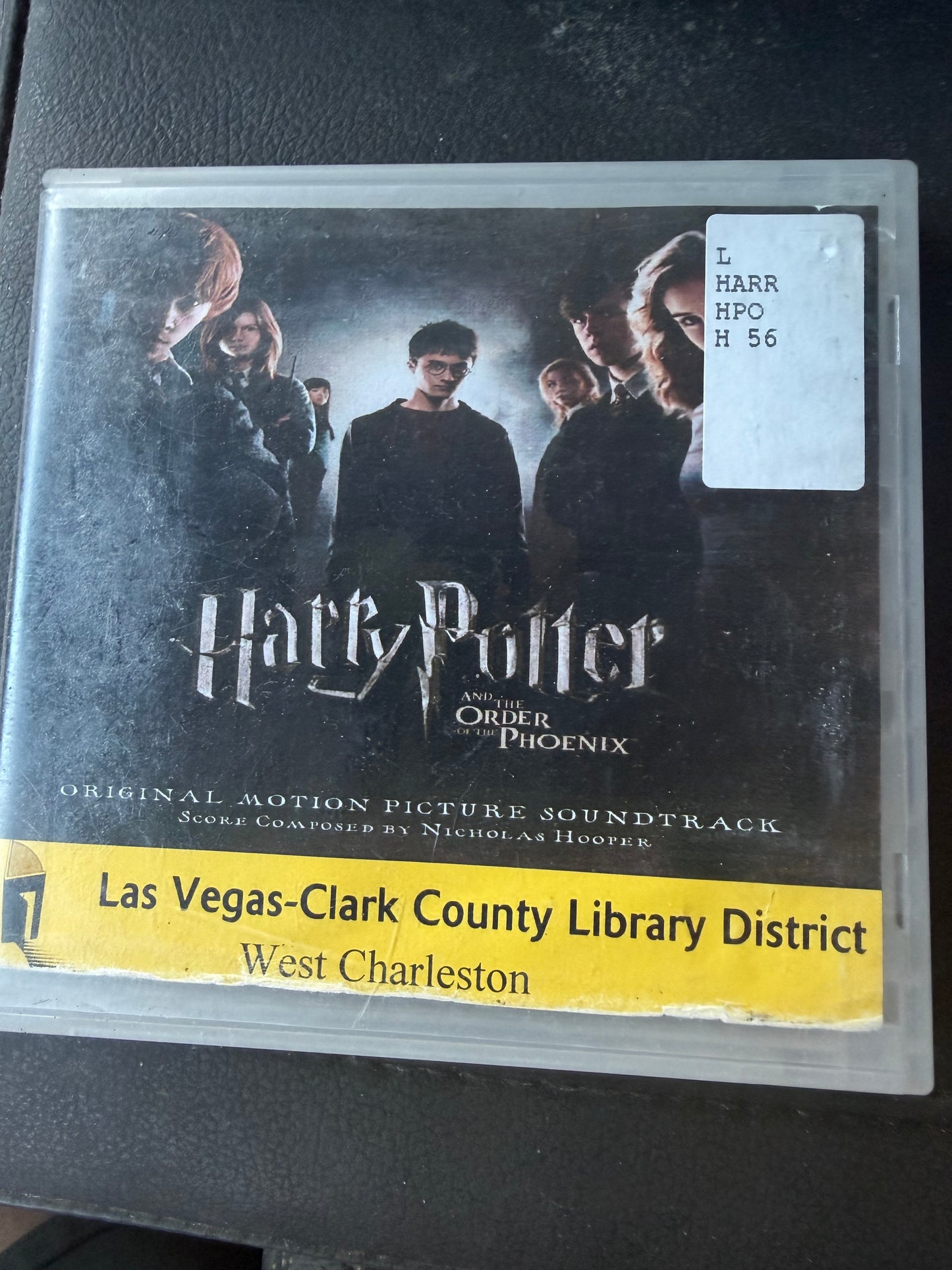 Harry Potter order of the Phoenix soundtrack cd-rom music from the movie …