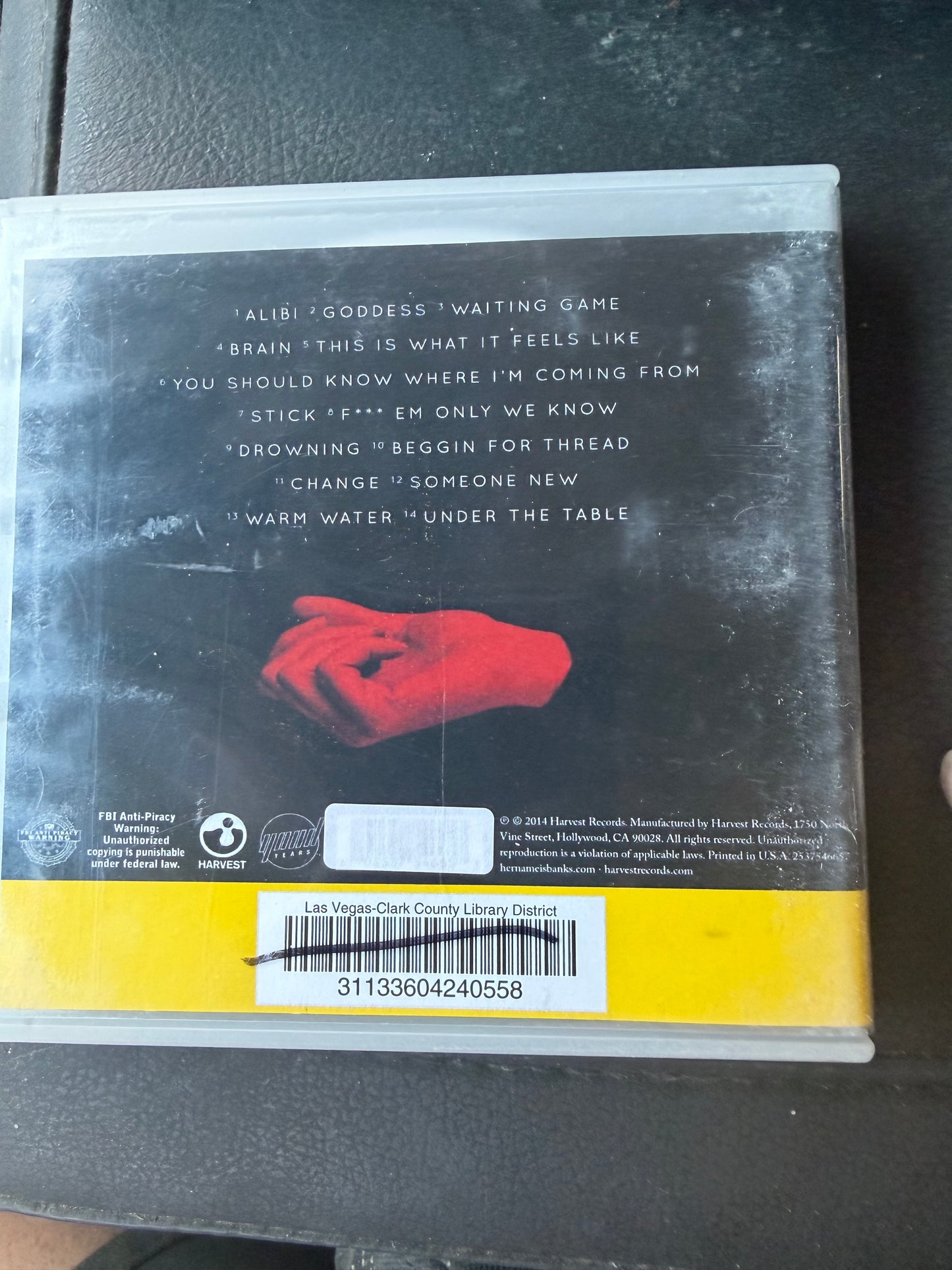 Banks music CD-Rom music cd used…