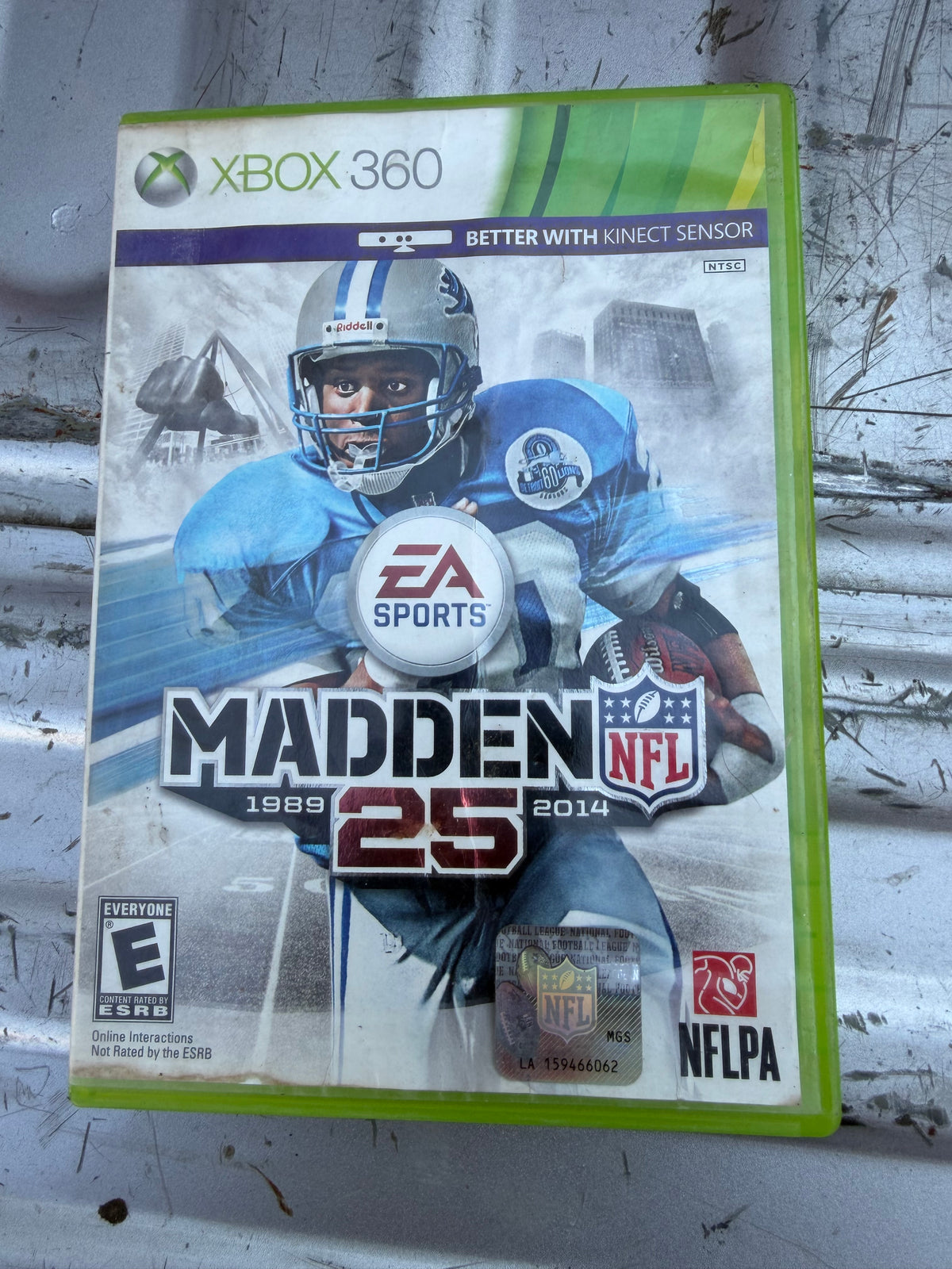 Madden 25 x-Box 360 game NFL football team used…