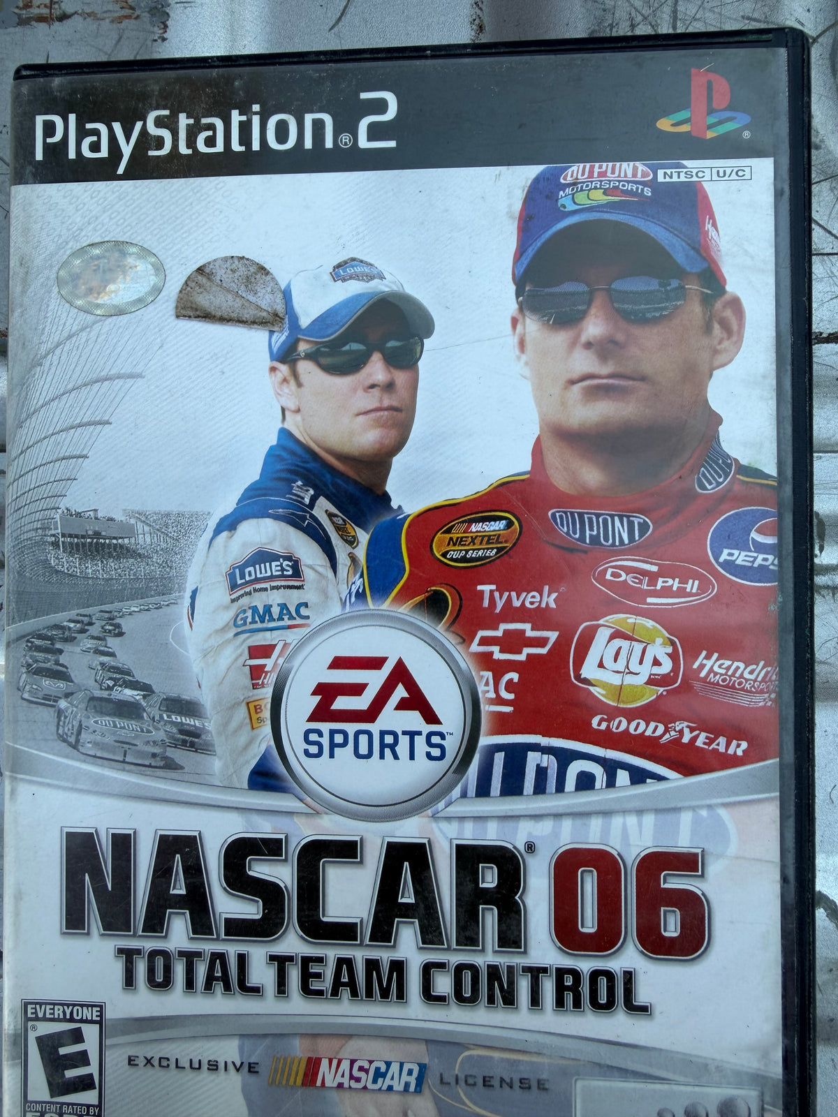 NASCAR 06 play Station 2 game car racing with total team control used…