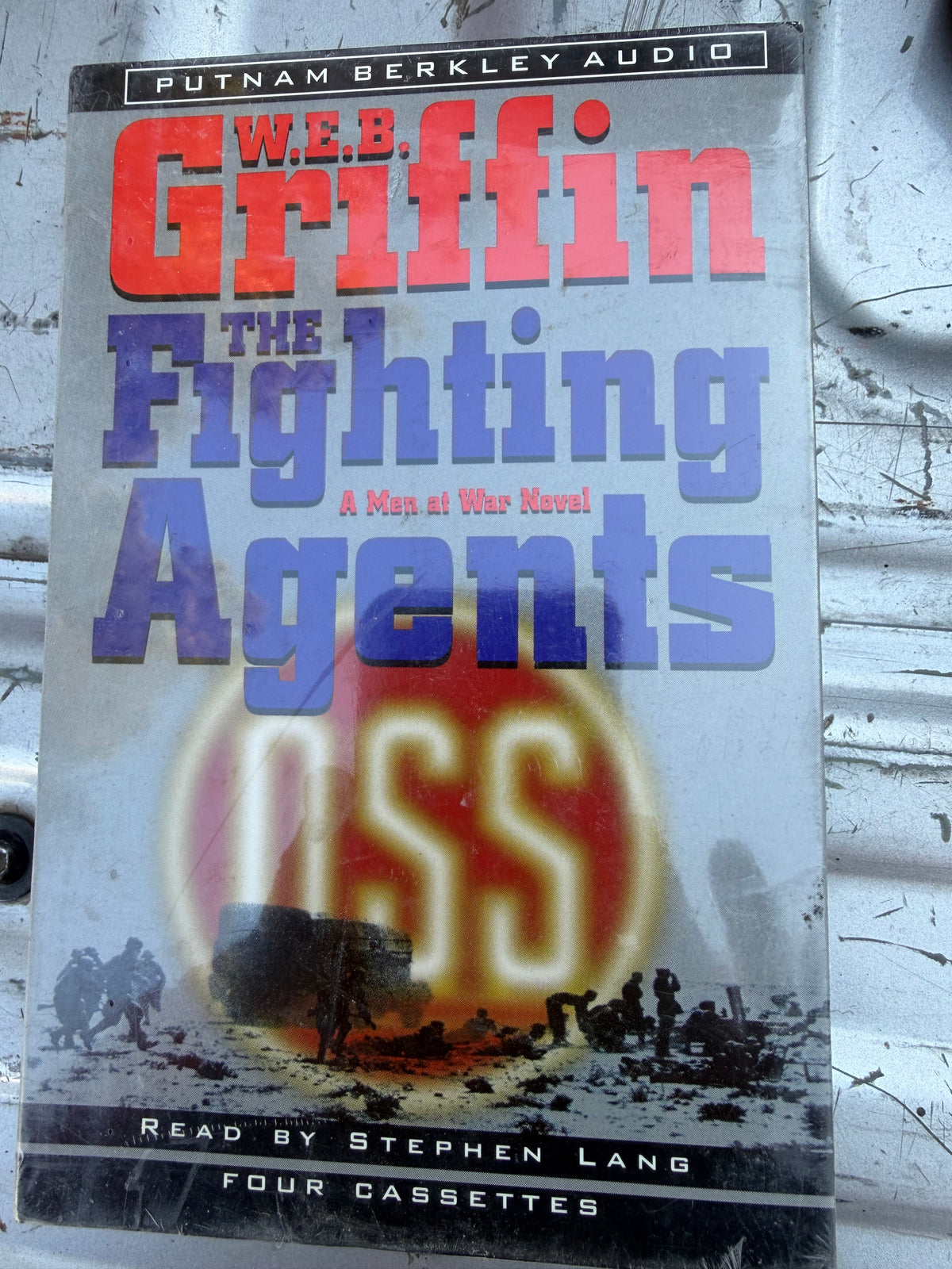 Fighting Agents book on tape 4 cassette tape new sealed …