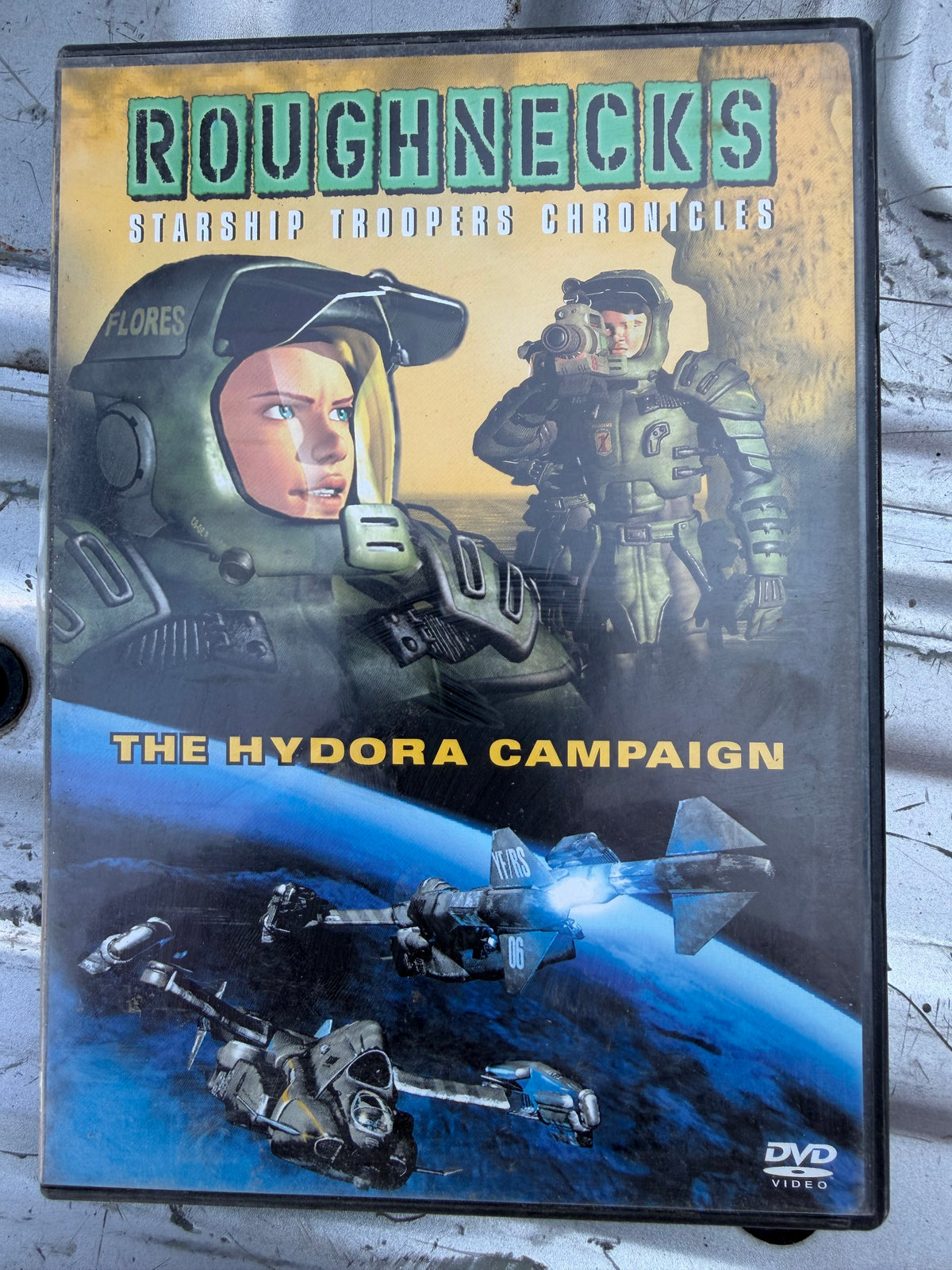 Roughnecks Starship Troopers animated cartoon characters used DVD…