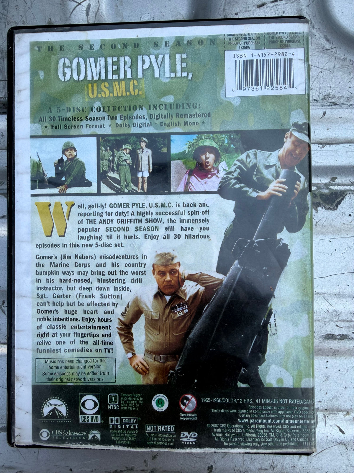 Gomer Pyle tv series season two used from library…