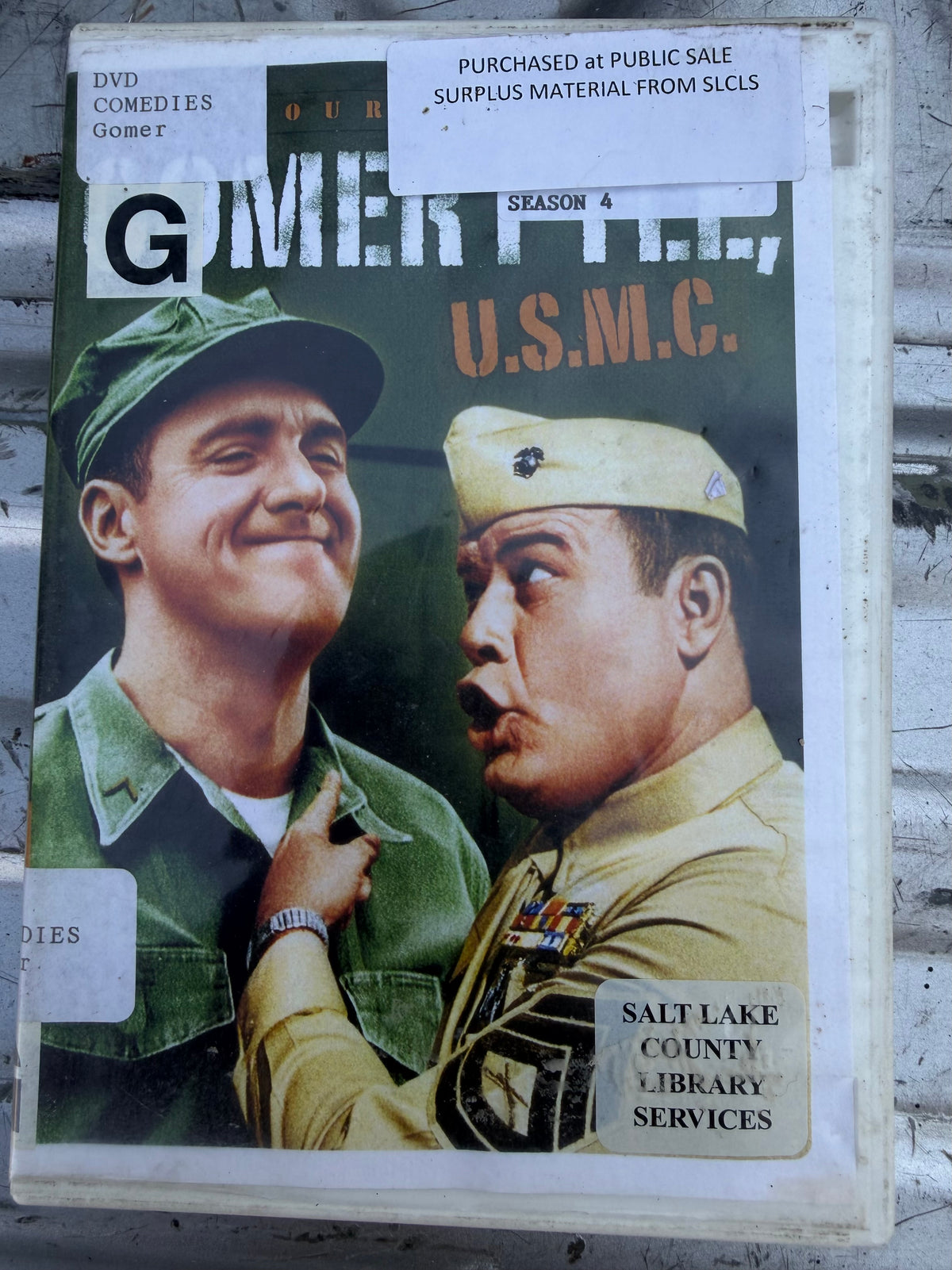 Gomer Pile the tv series season 4 used from library…