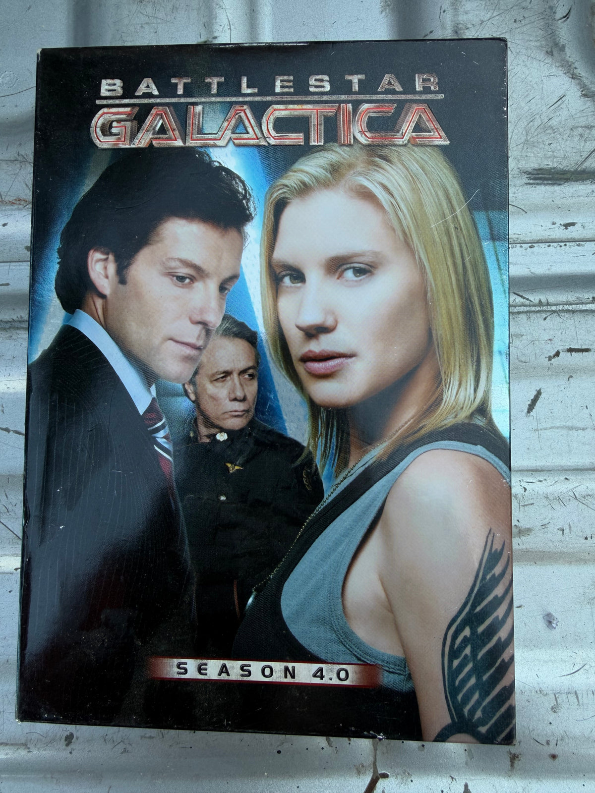 Battle Star Galatica tv series 4.0 season complete used…