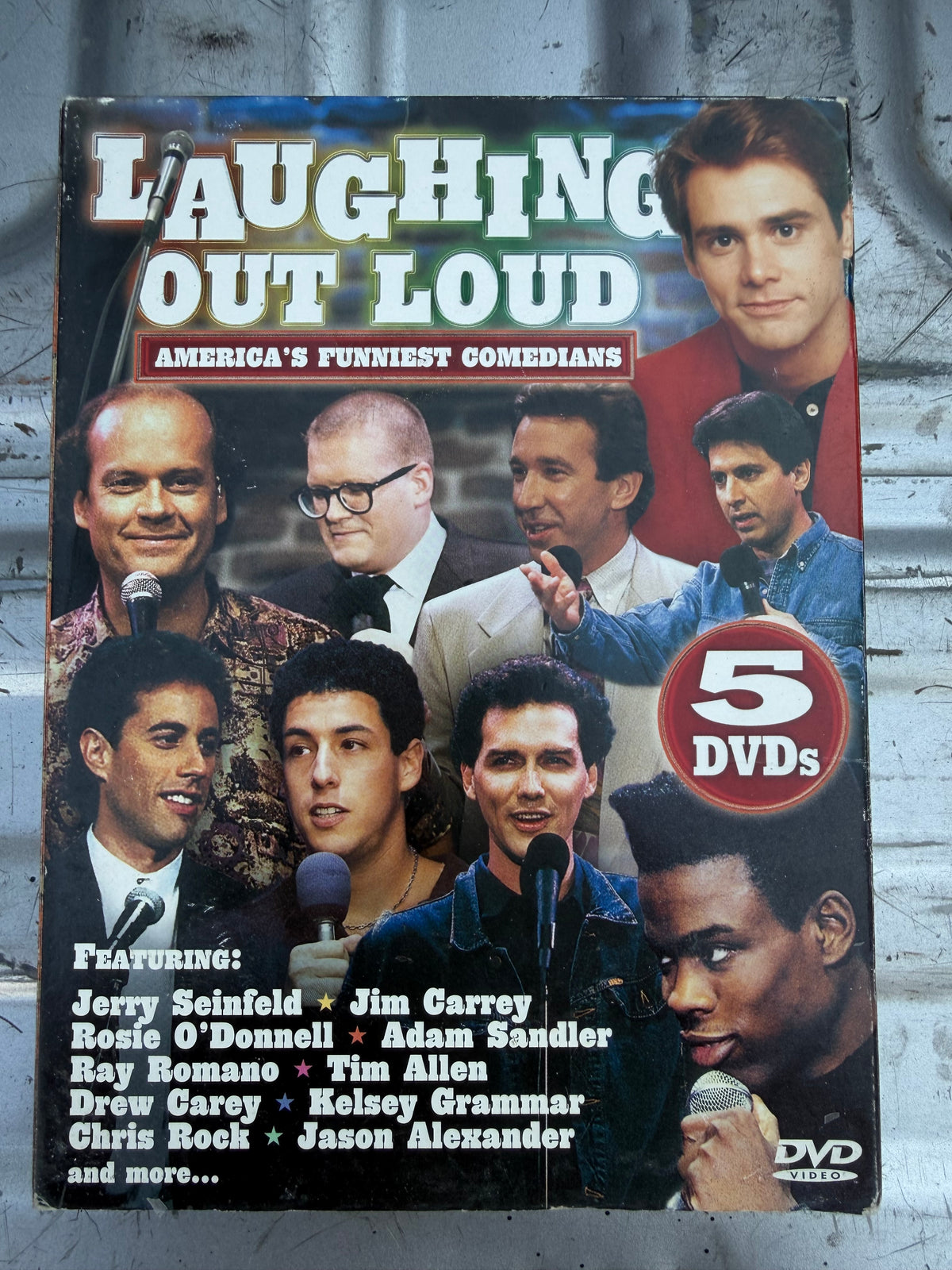 Laugh out loud DVD set 5 disc comedy stand up used…