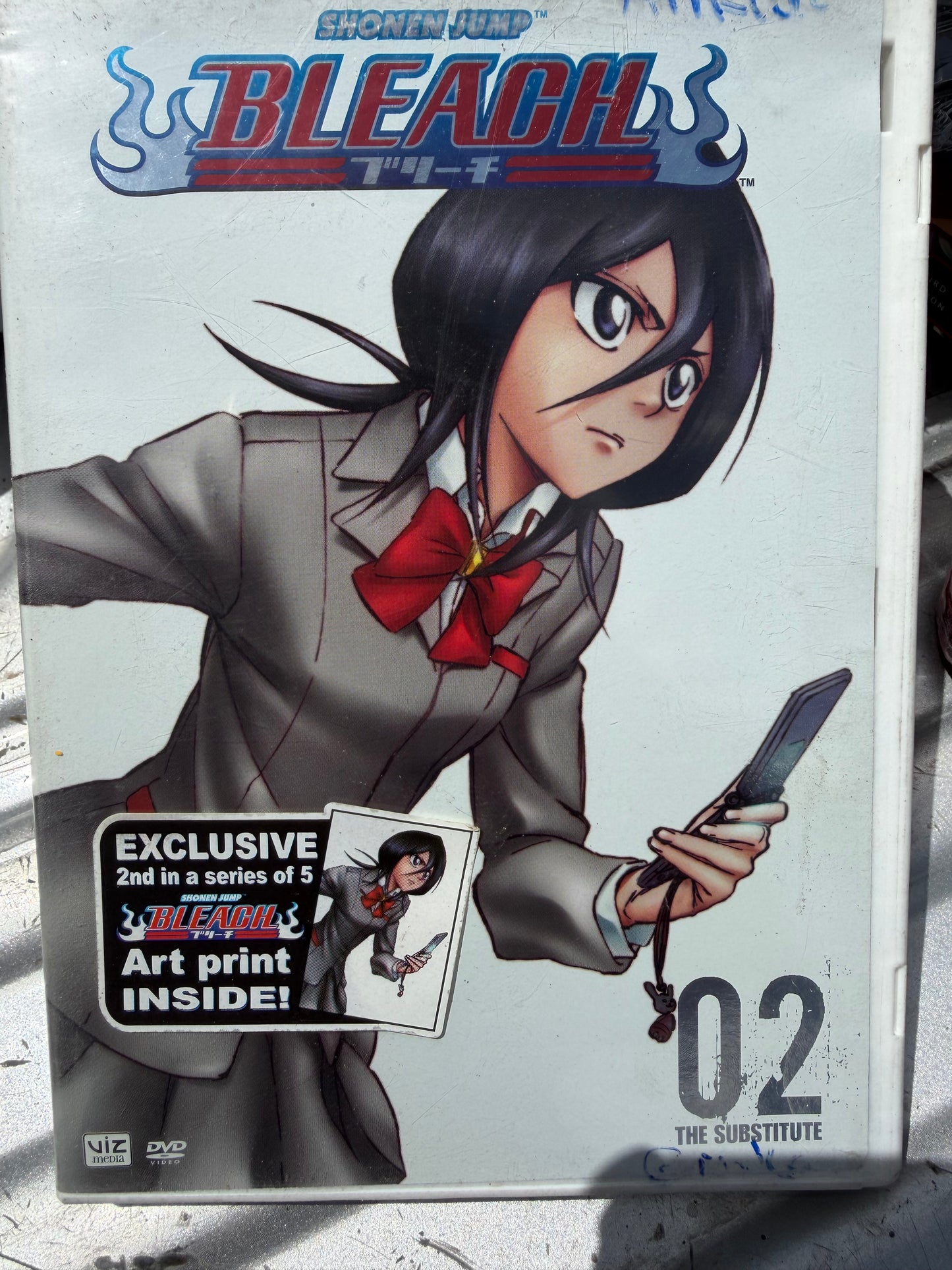 Bleach 02. Anime series animated cartoon episodes 5-8 used…