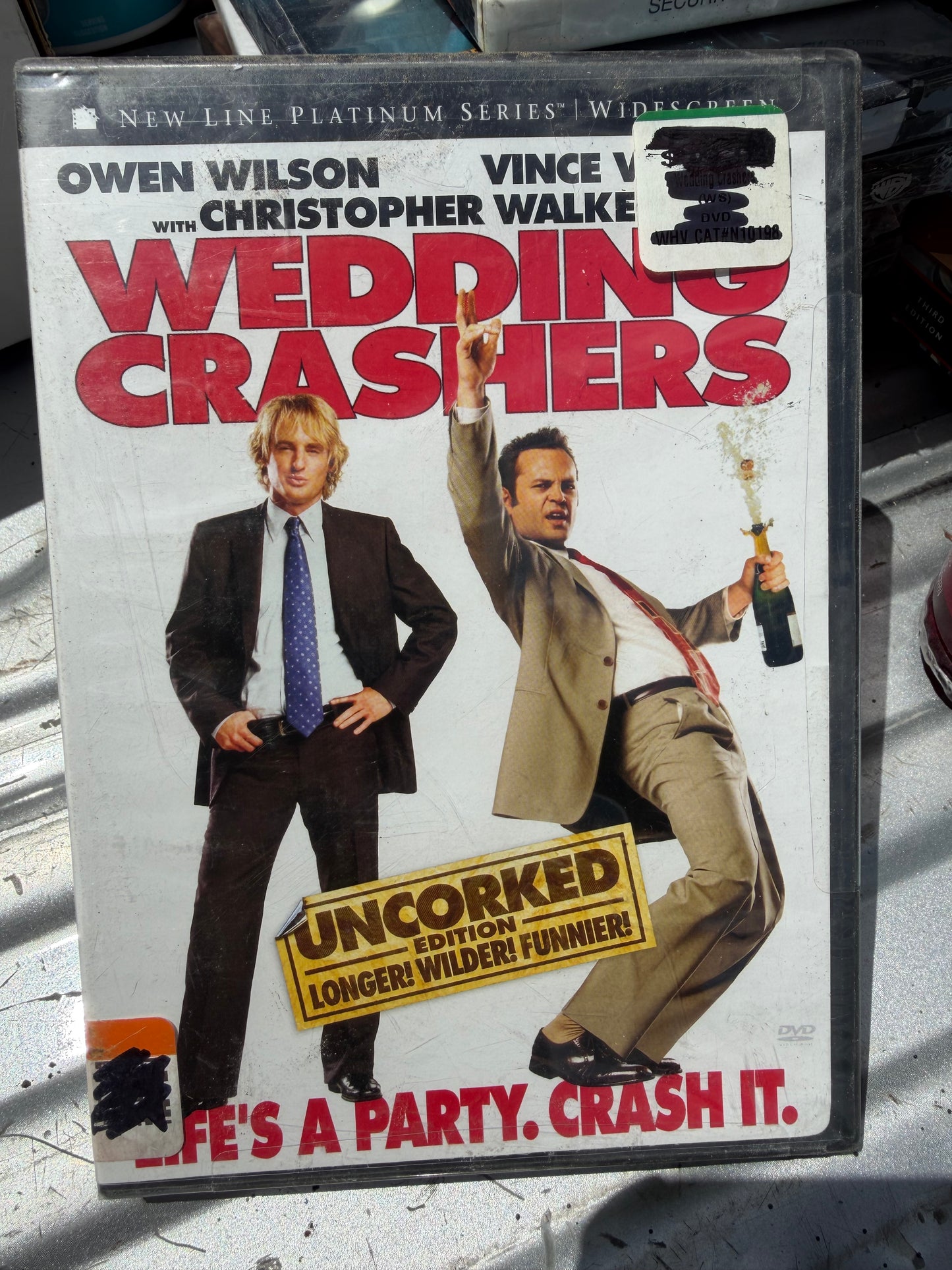 Wedding Crashers DVD movie with Owen Wilson new movie sealed…