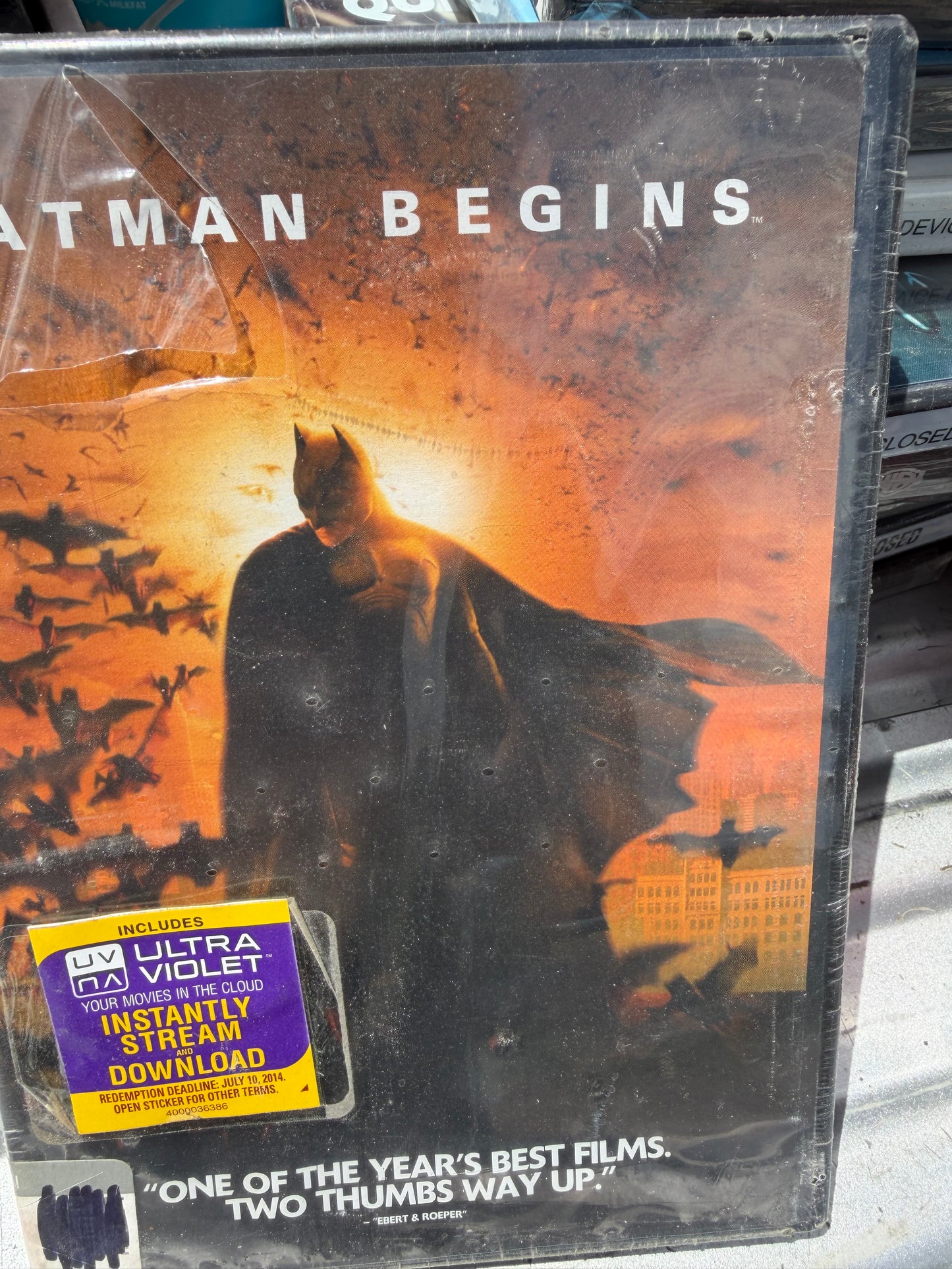 Batman Begins DVD movie new sealed…