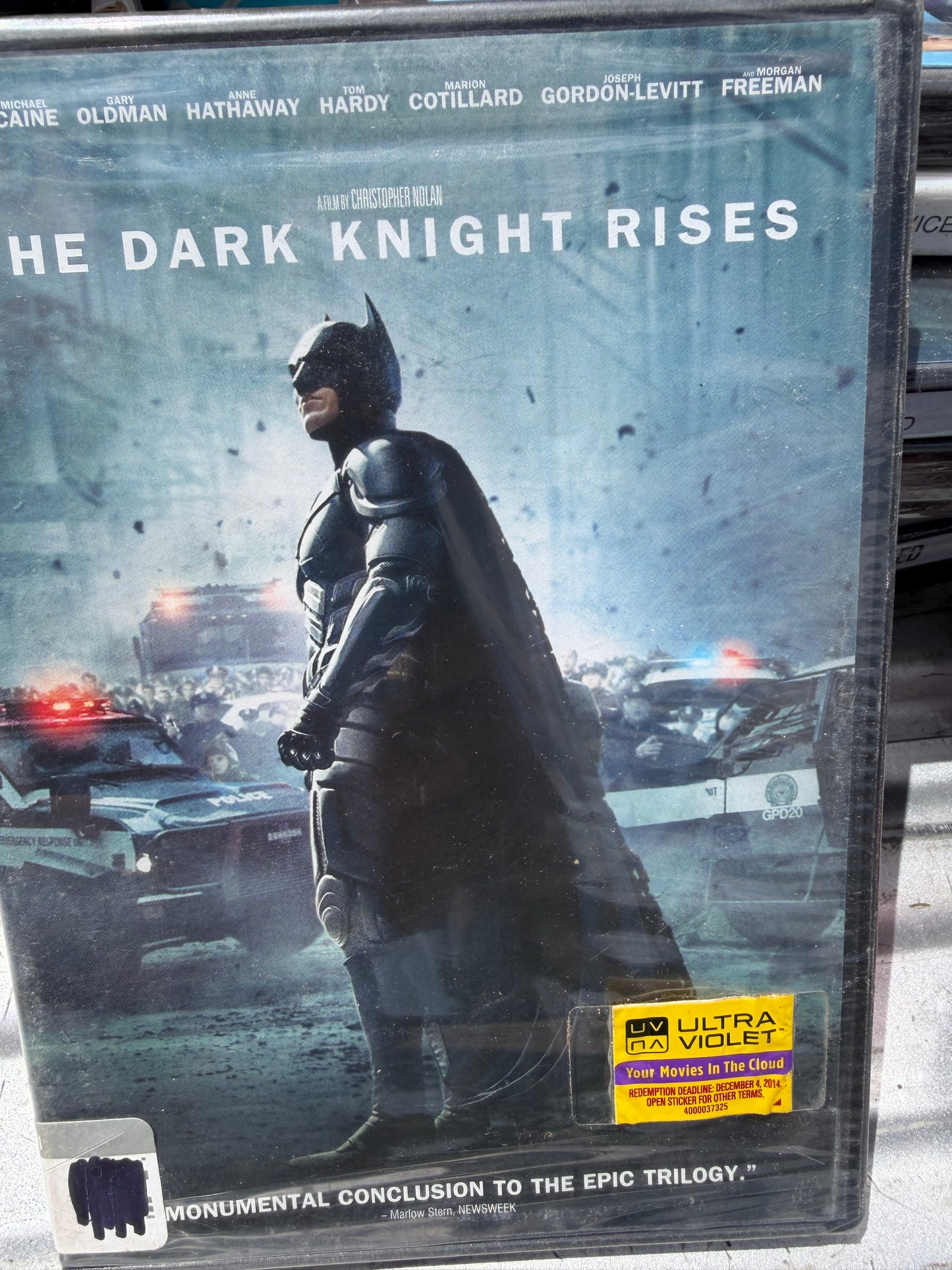 The Dark Night Rises Batman DVD movie new sealed…