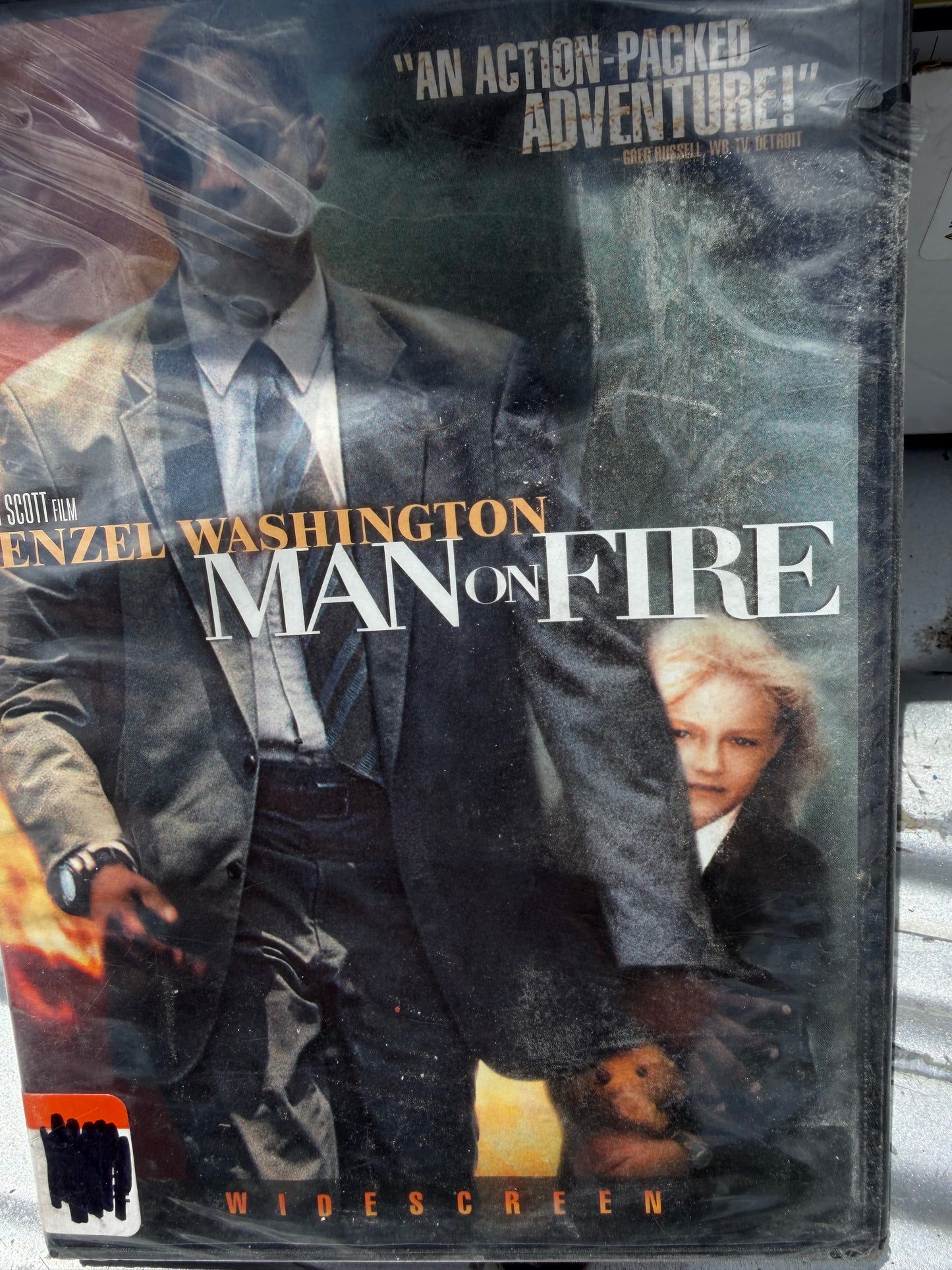 Man on fire dvd movie with Denzel Washington new sealed movie…