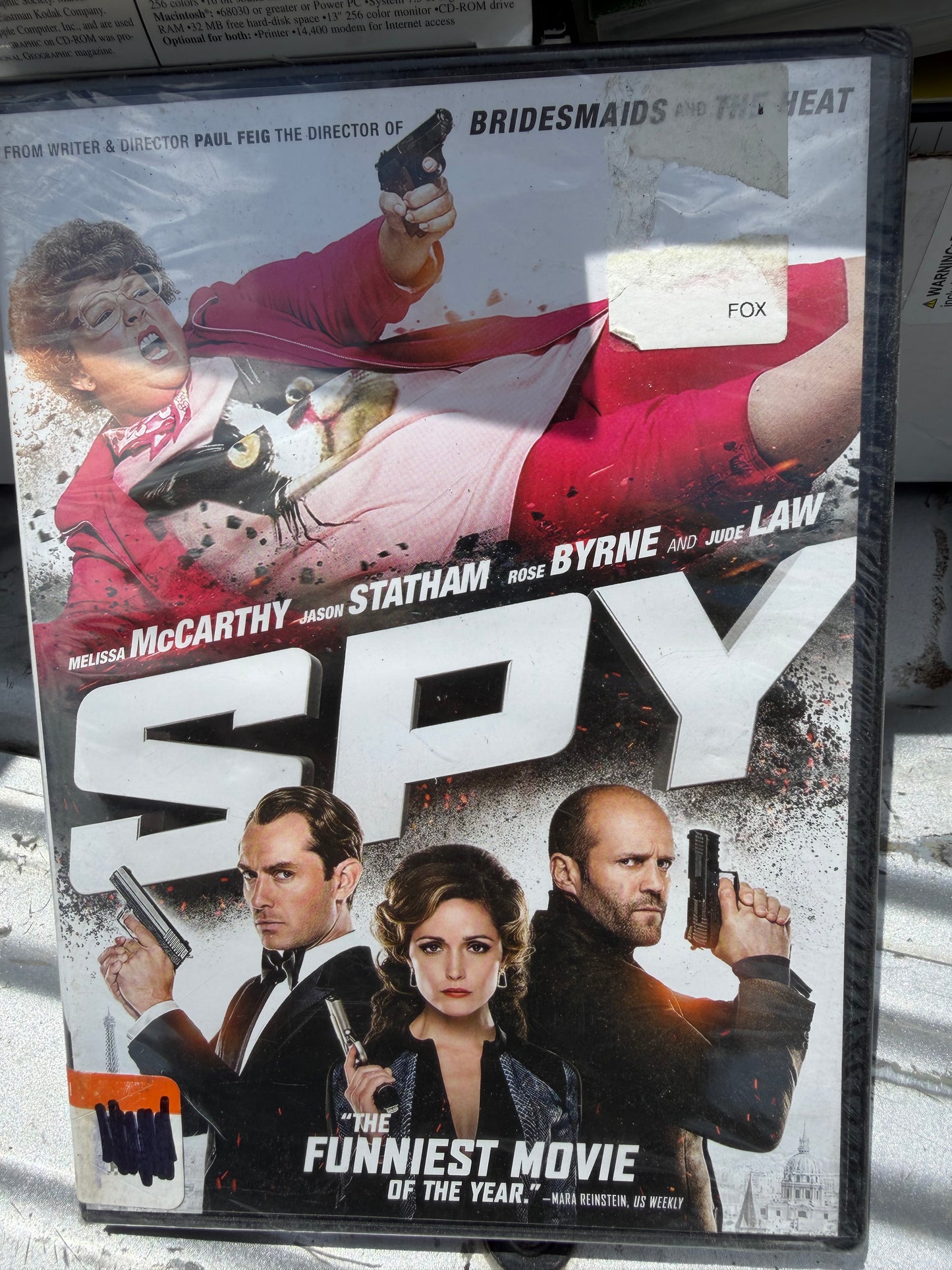 Spy DVD movie with Jason Statham  new sealed movie…