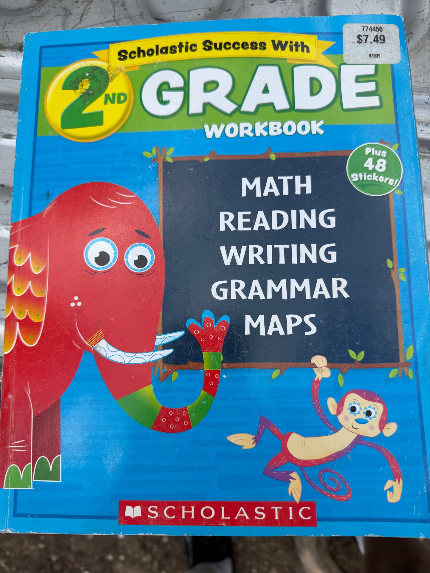 Scholastic books grade 2 work book for kids. Scholastic Success with 48 stickers new book…