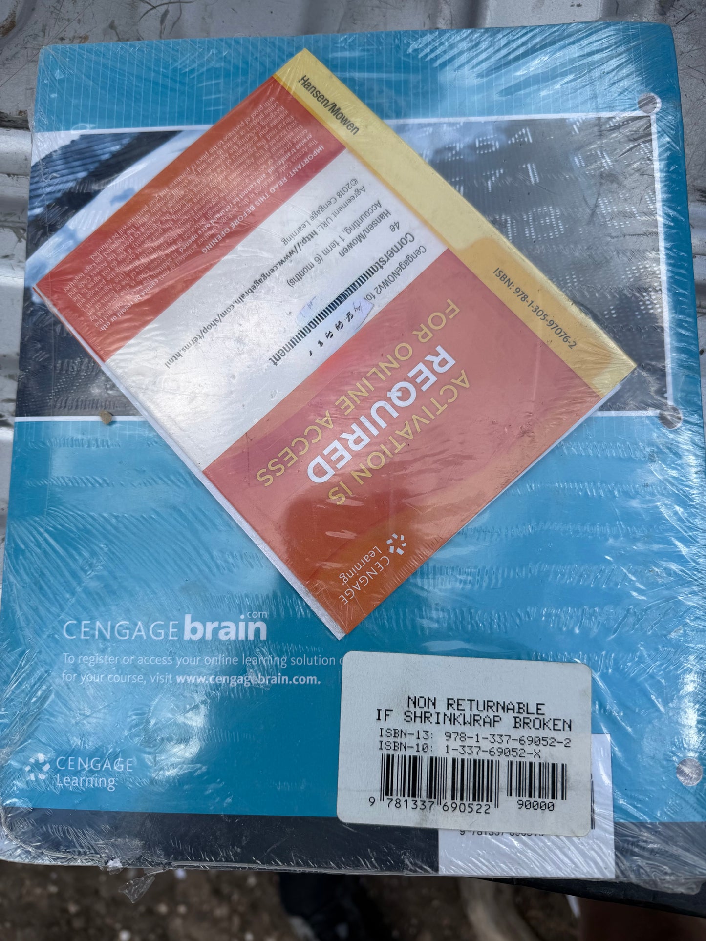 College class Accounting by Core Cengage brain Learning Acc-402 for Brigham Young University ISBN# 1-337-69052-X…