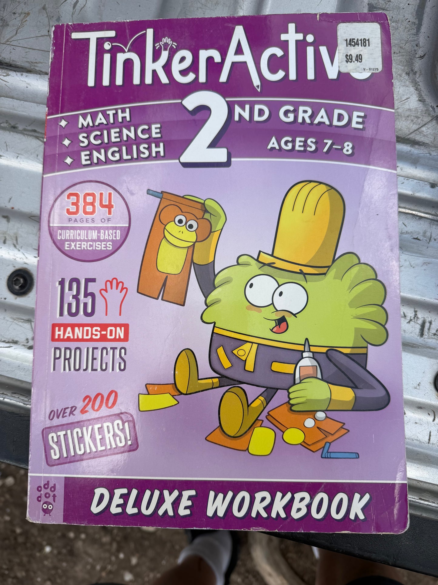 Tinker Active work book 2 grade school class ages 7-8 new …