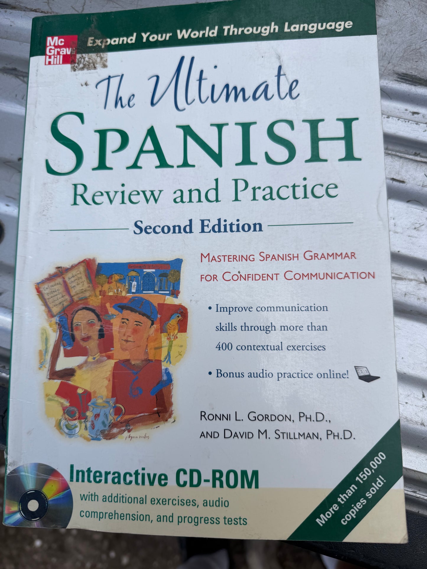 The Ultimate Spanish book new with cd-rom by PH-Ds ….