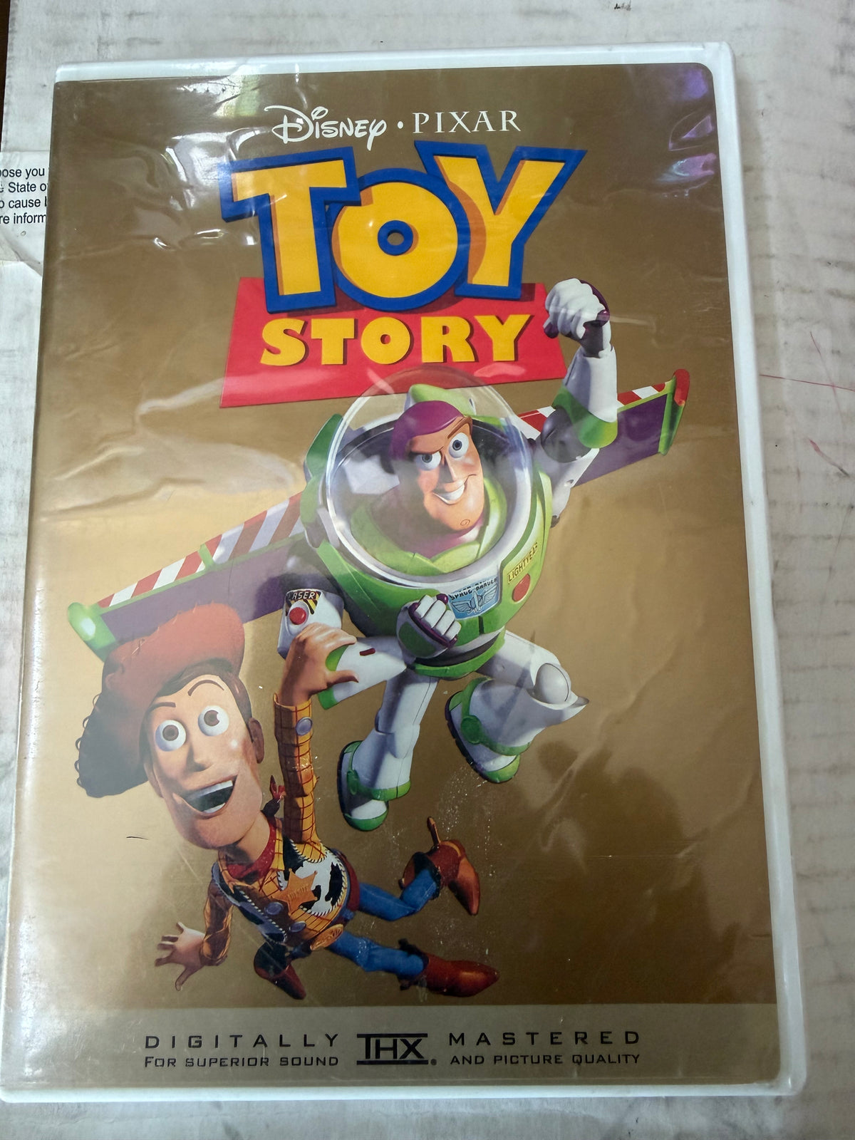 Toy Story DVD movie animated film used …