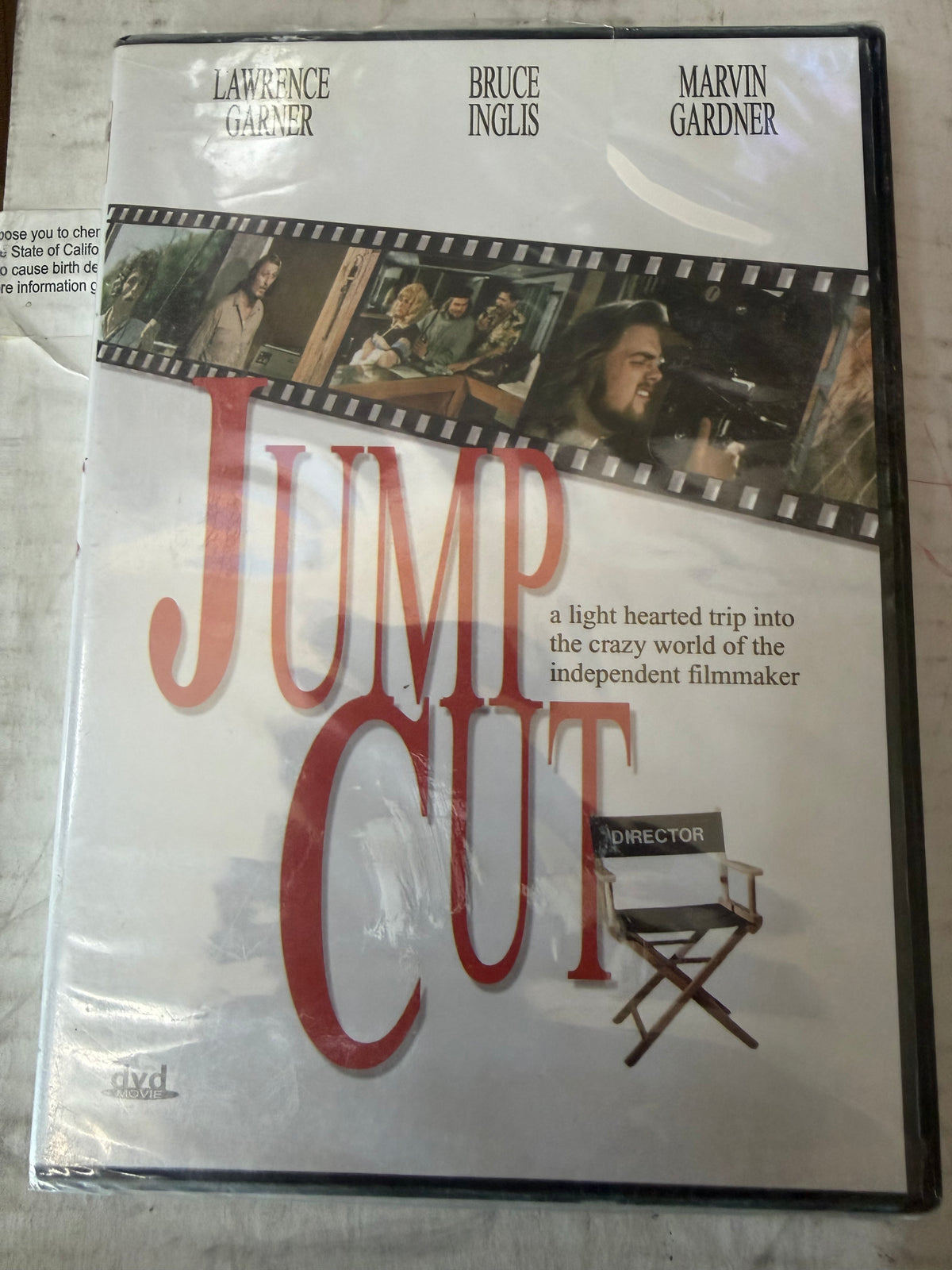 Jump Cut DVD movie new sealed A look into film making life …