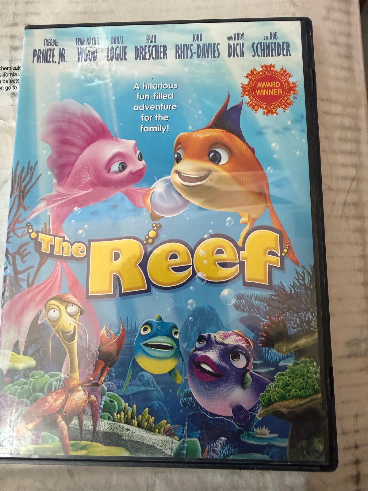 The Reef animation cartoon DVD movie used…