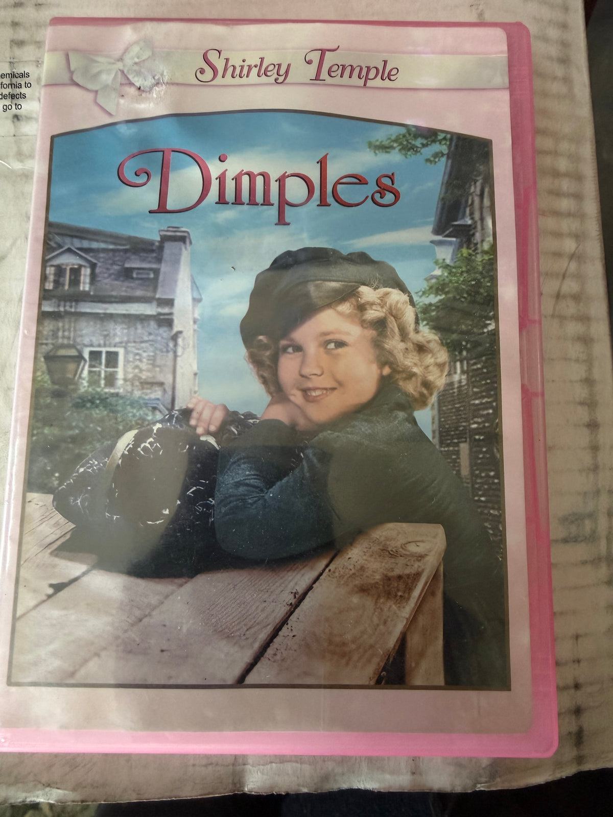 Shirley Temple in Dimples rated G used …