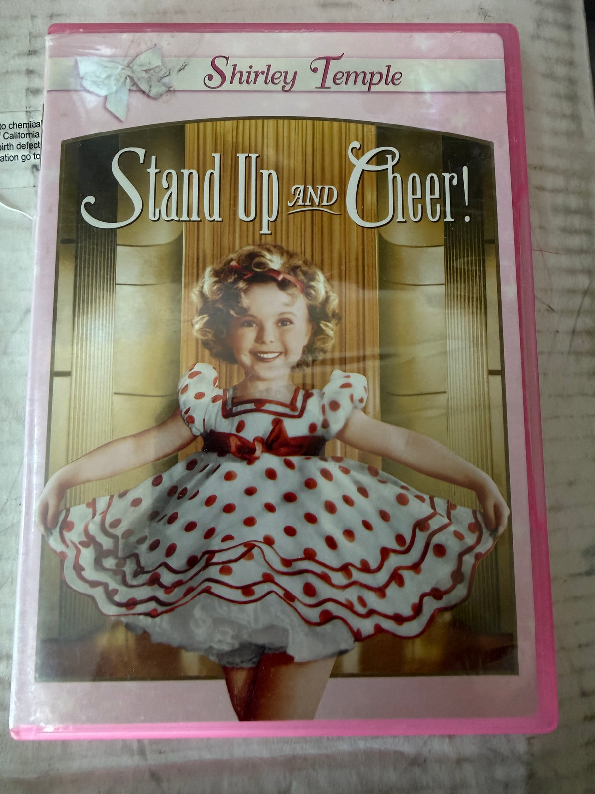 Shirley Temple in Stand up and Cheer DVD used …