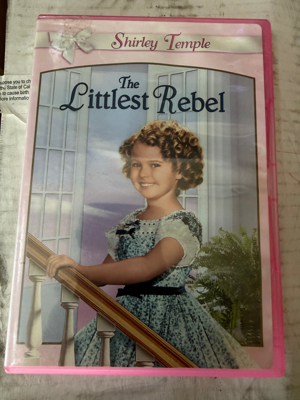 Shirley Temple Littlest Rebel DVD rated G used …