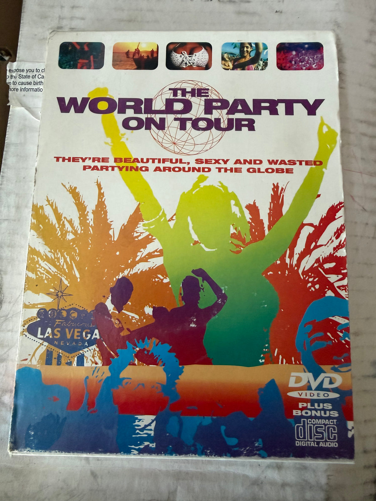 Electric Daisy Concert The World on tour E D C concert DVDs used…
