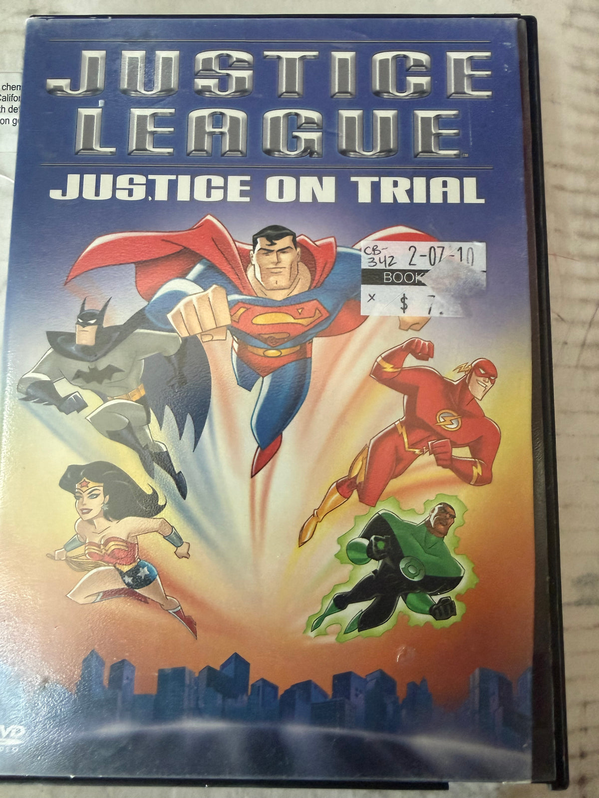 Justice League animated DVDs movie justice on trail…