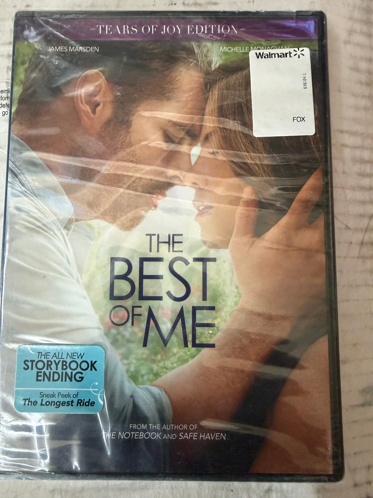 The Best Of Me DVD movie new story book ending…