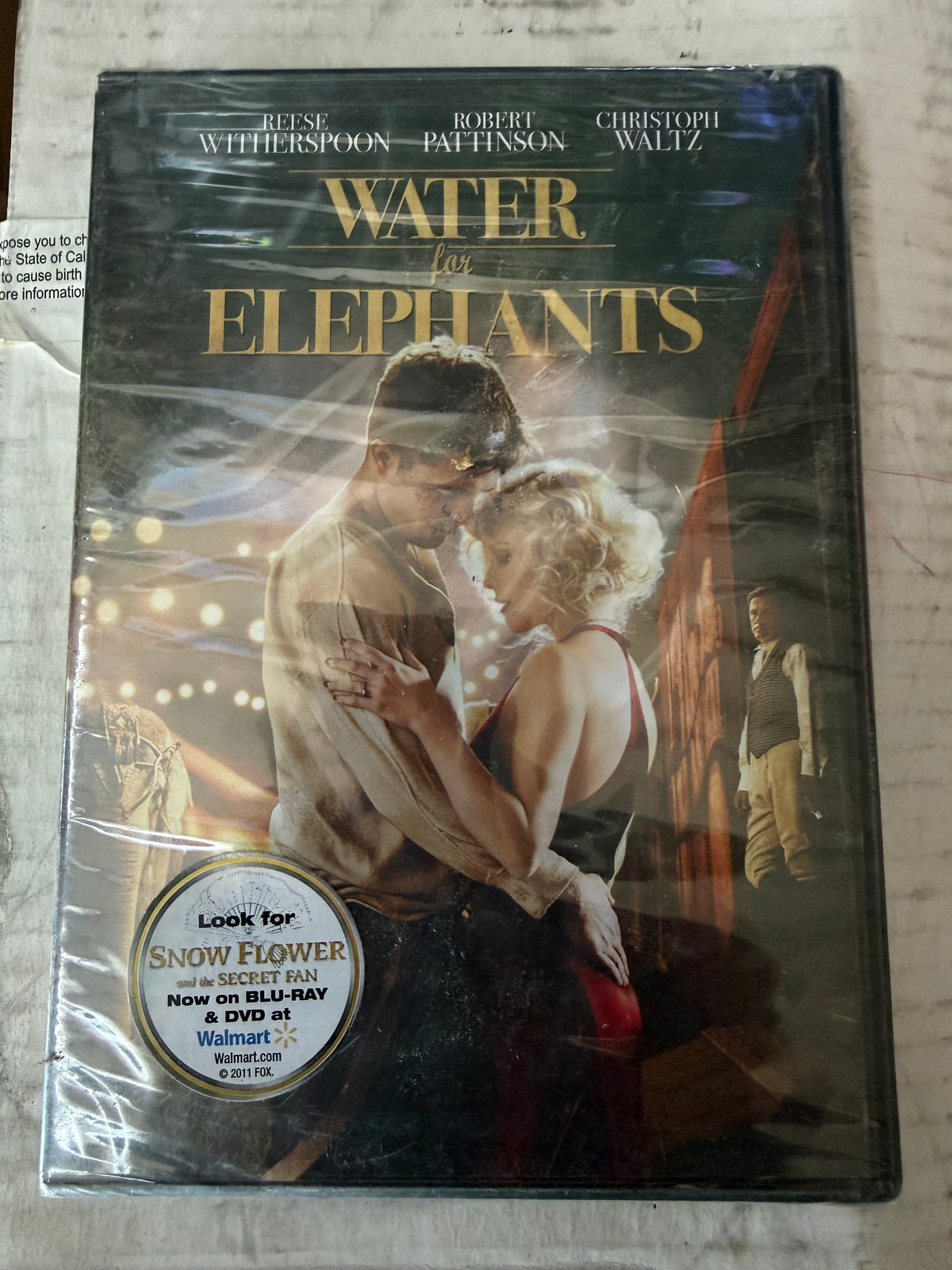 Water Elephants DVD movie with Rease Witherspoon drama  new …
