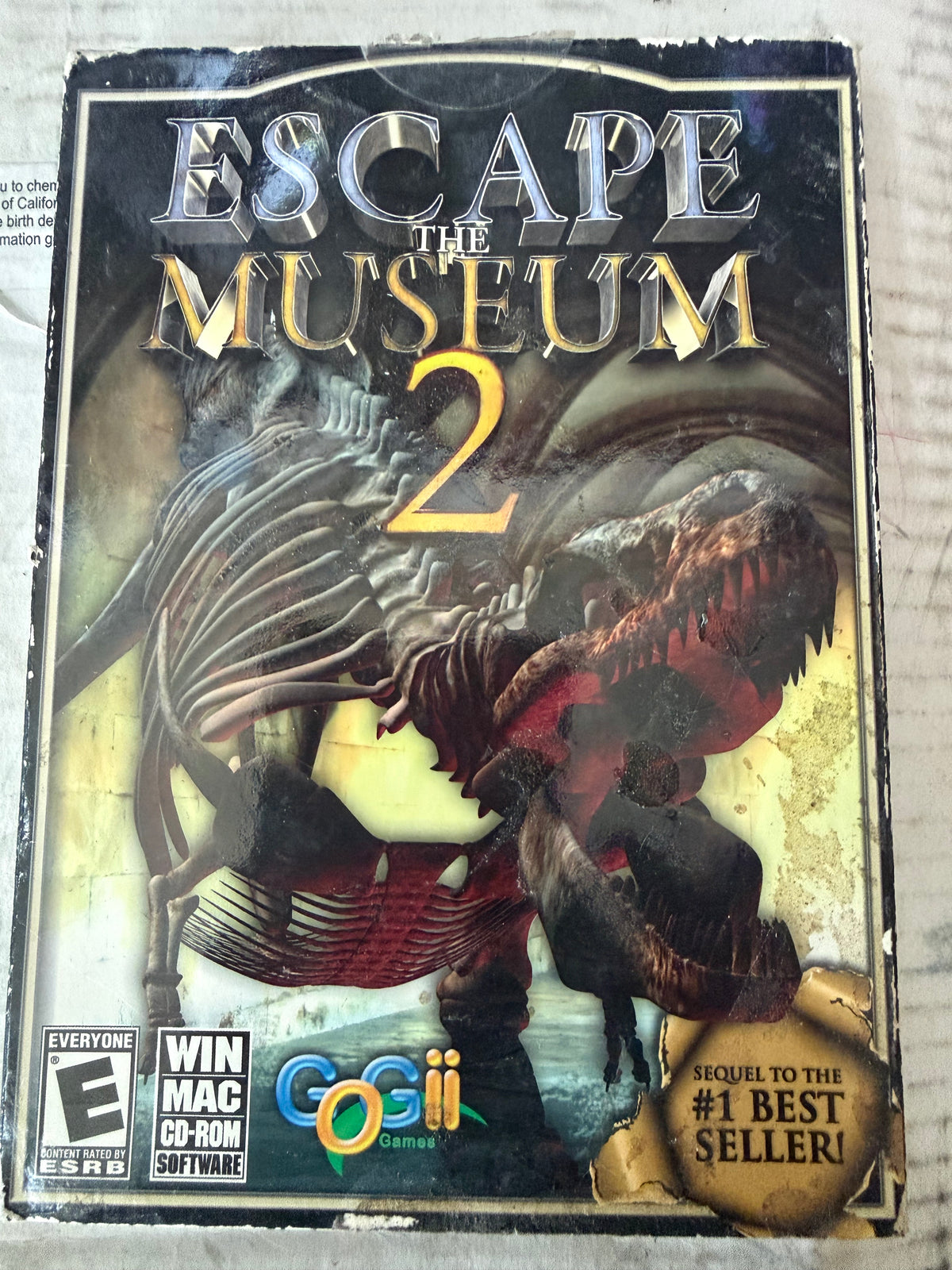 Night at the Museum 2 pc game used …