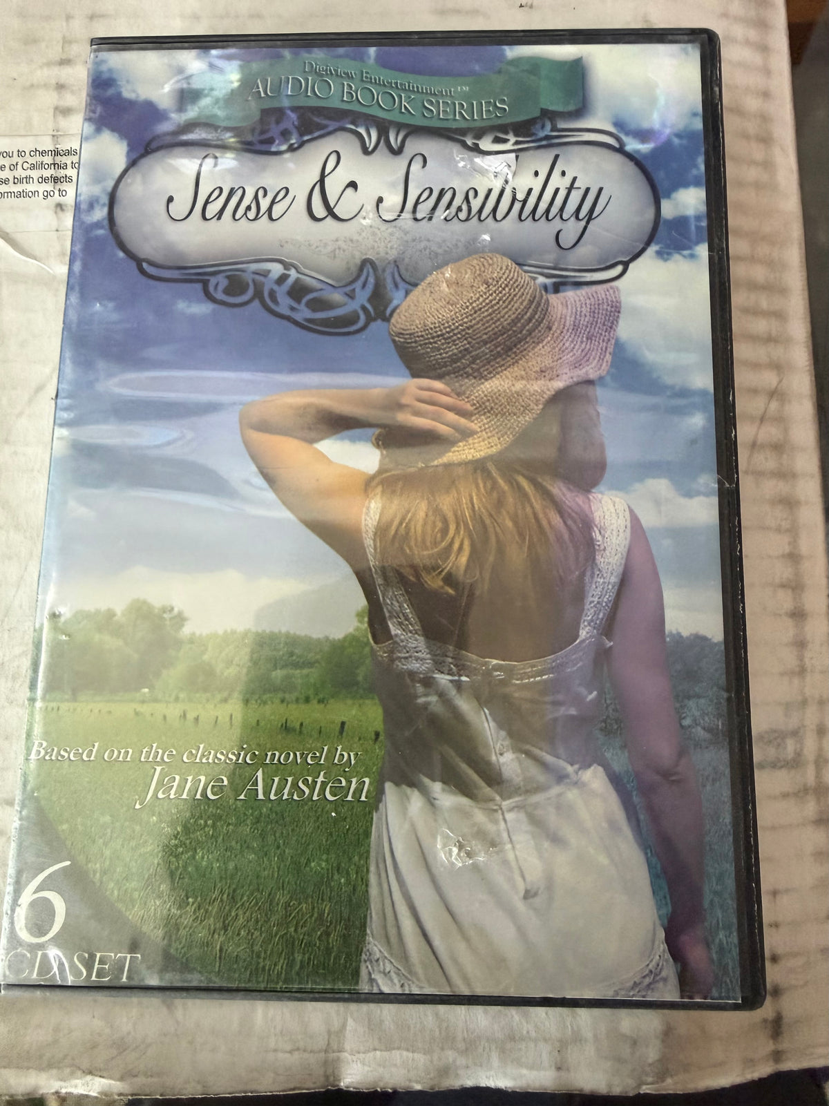 Sense and Sensibility audio Book on CD rom 6 cd’s famous book …