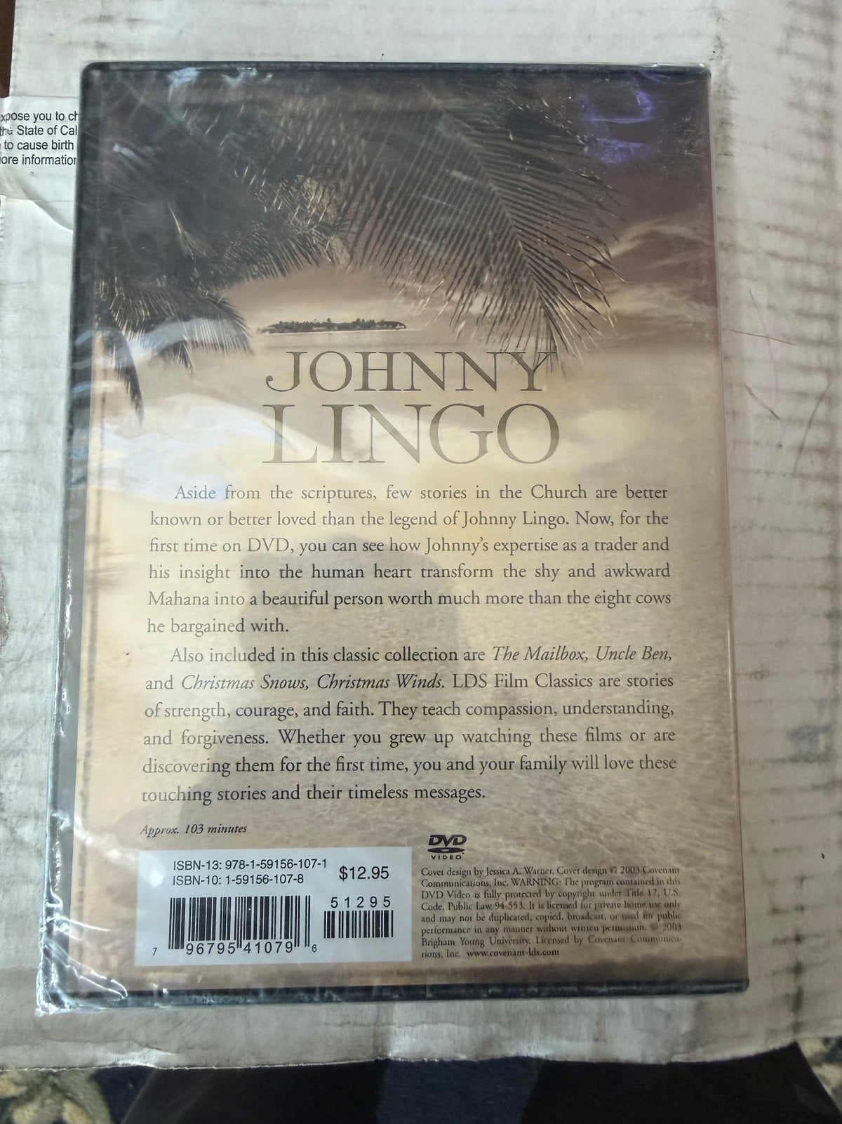 Johnny Lingo. Classic movie from LDS church new …
