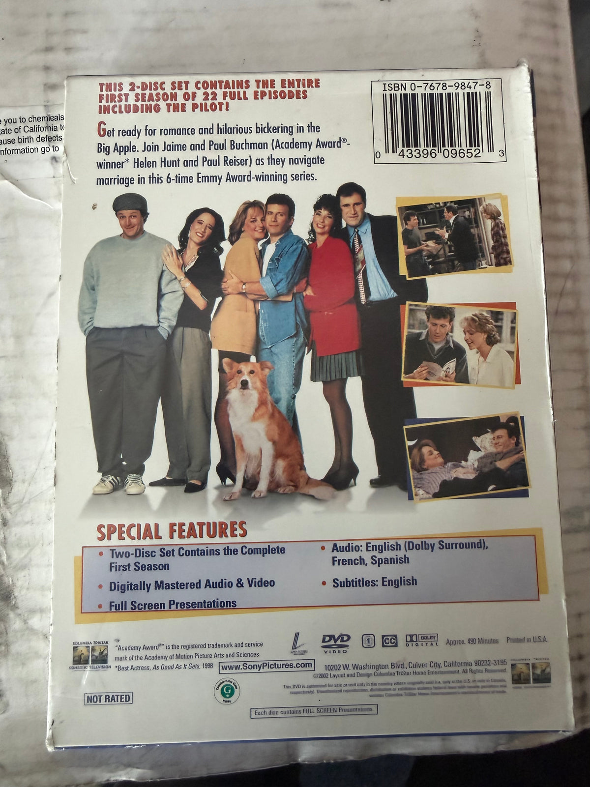 Mad About You dvd set tv series  used first season…