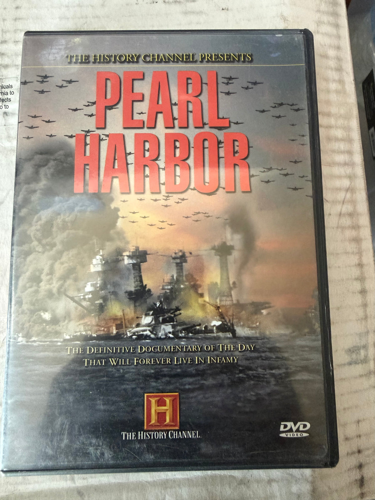 Pearl Harbor History Channel version used…