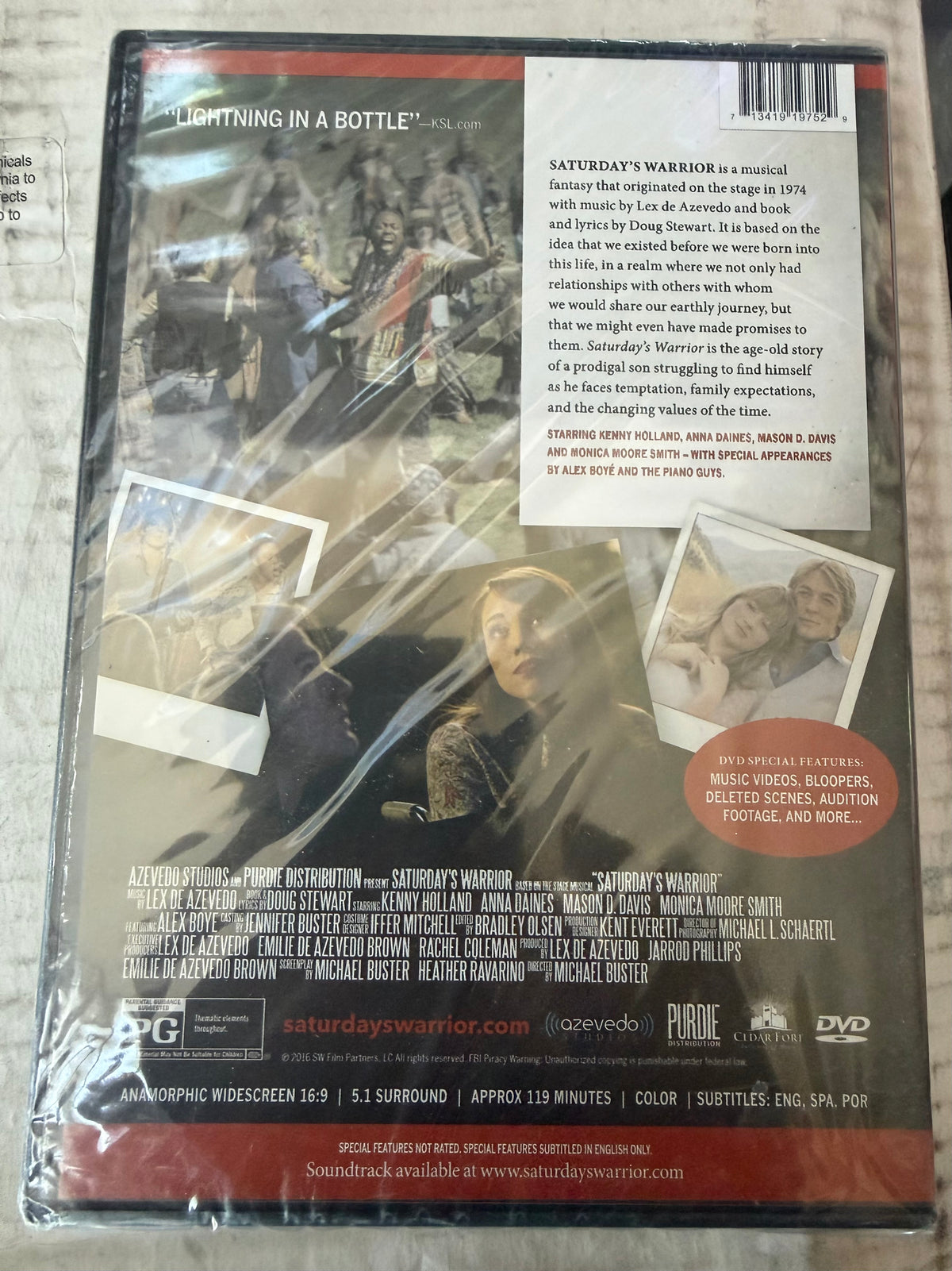 Saturdays Warrior. DVD movie new sealed …