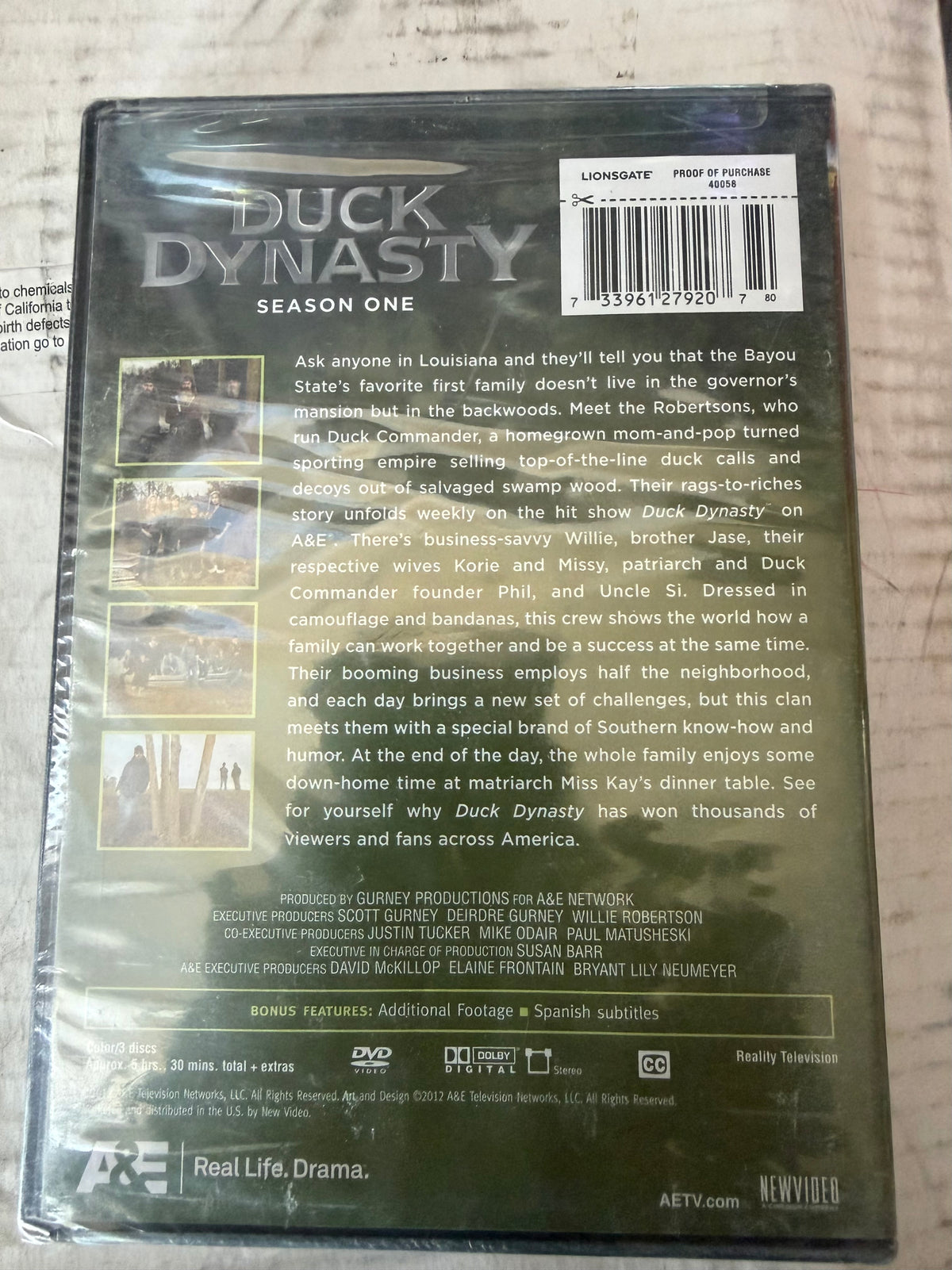 Duck Dynasty season one DVD tv series new…