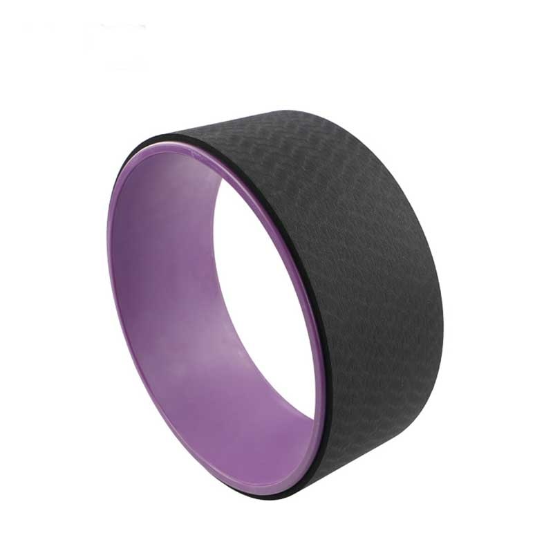 Classic Yoga Wheel Relieve Pain Tension, Stretch Back, Neck, Arms, Chest, Legs 500lbs Cap. NEW
